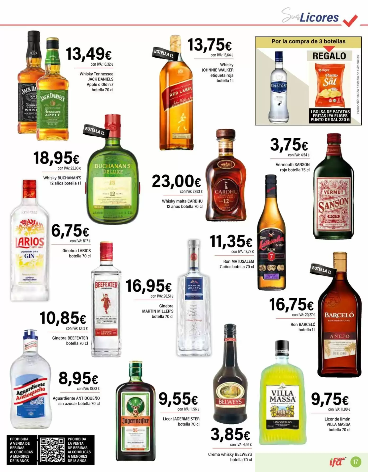 Folleto promocional de Cash Ifa válido desde el 14/10/2026 - Página 17.