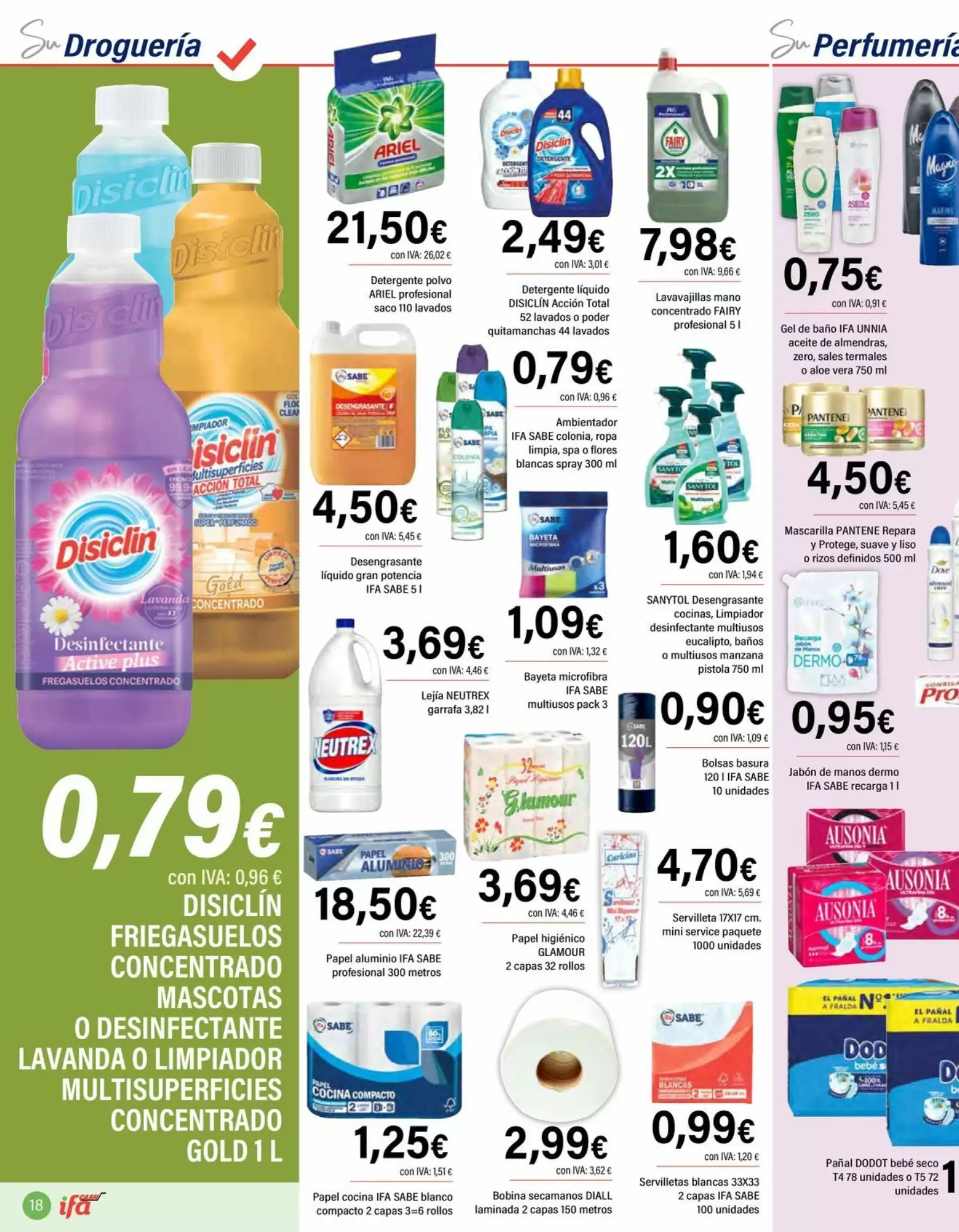 Folleto promocional de Cash Ifa válido desde el 14/10/2026 - Página 18.