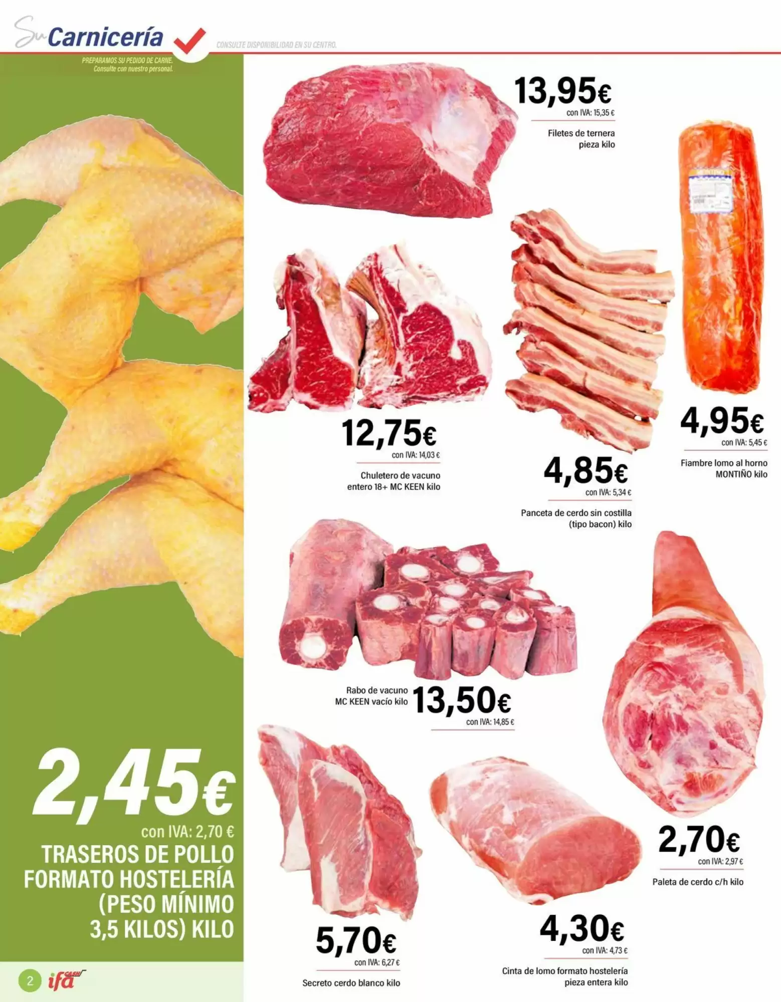 Folleto promocional de Cash Ifa válido desde el 14/10/2026 - Página 2.