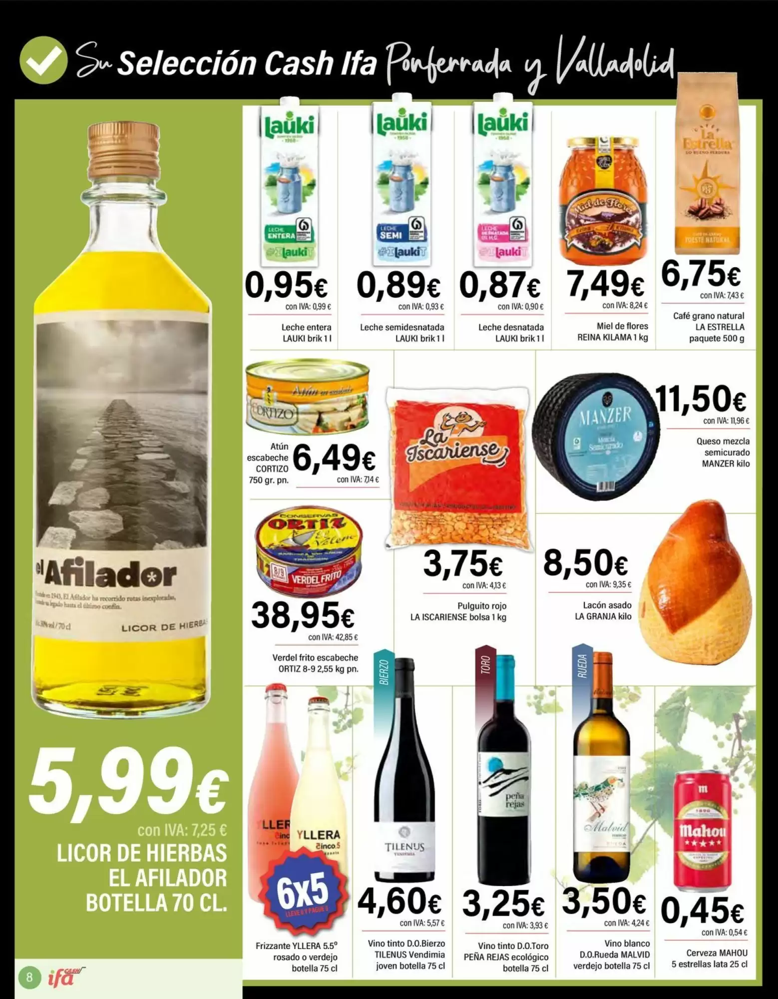 Folleto promocional de Cash Ifa válido desde el 14/10/2026 - Página 8.