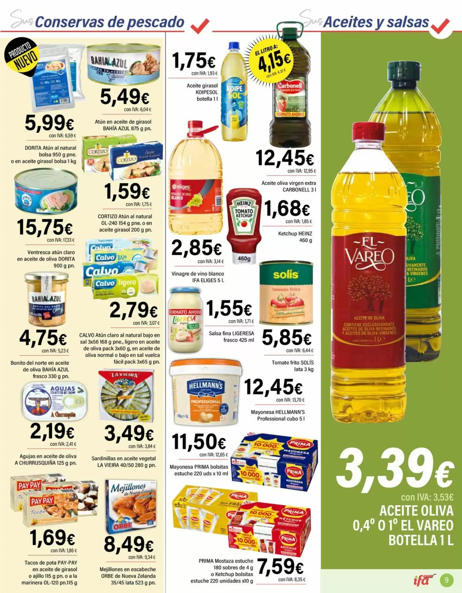 Folleto promocional de Cash Ifa válido desde el 14/10/2026 - Página 9.