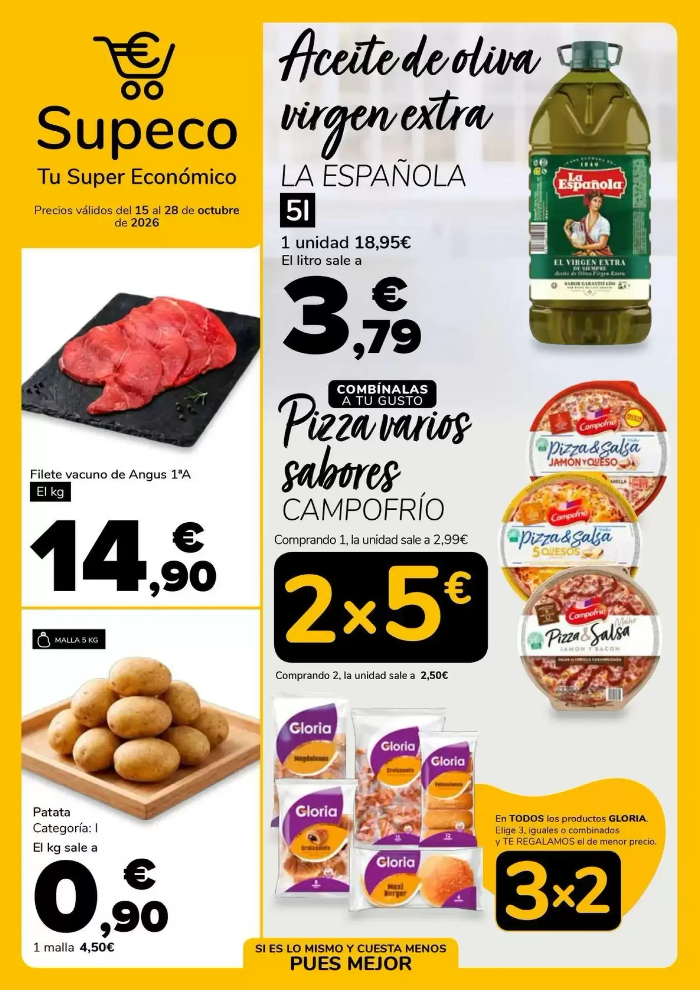Folleto promocional de Supeco válido desde el 14/10/2026 - Página 1.