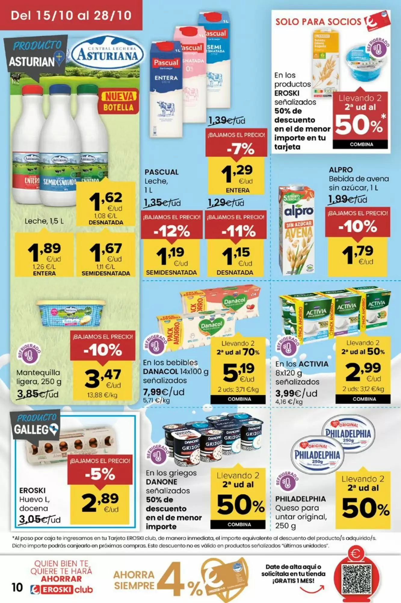 Folleto promocional de Autoservicios Familia válido desde el 15/10/2026 - Página 10.