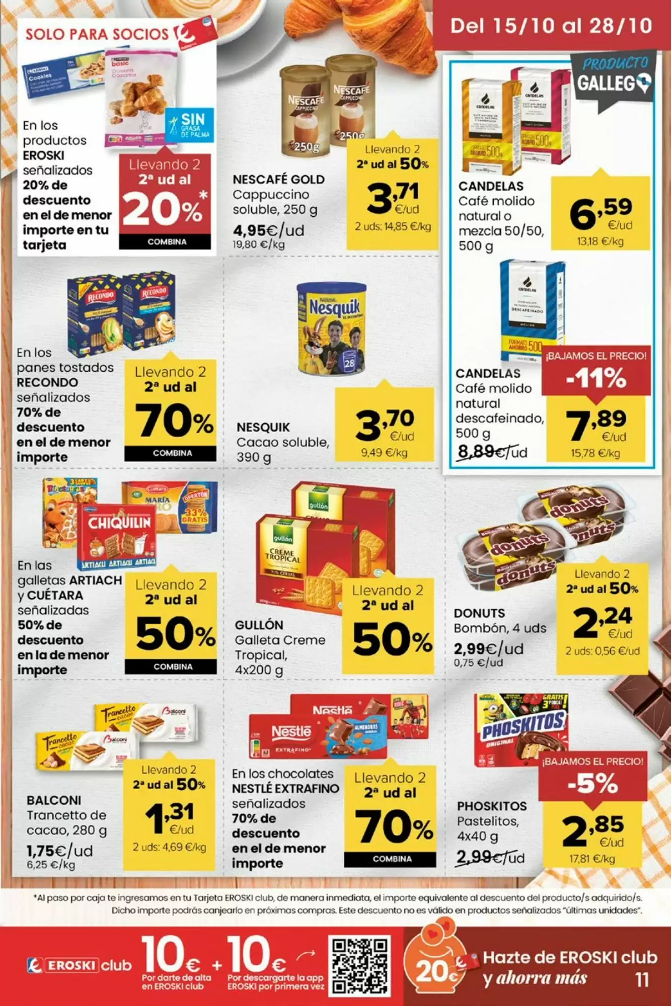 Folleto promocional de Autoservicios Familia válido desde el 15/10/2026 - Página 11.