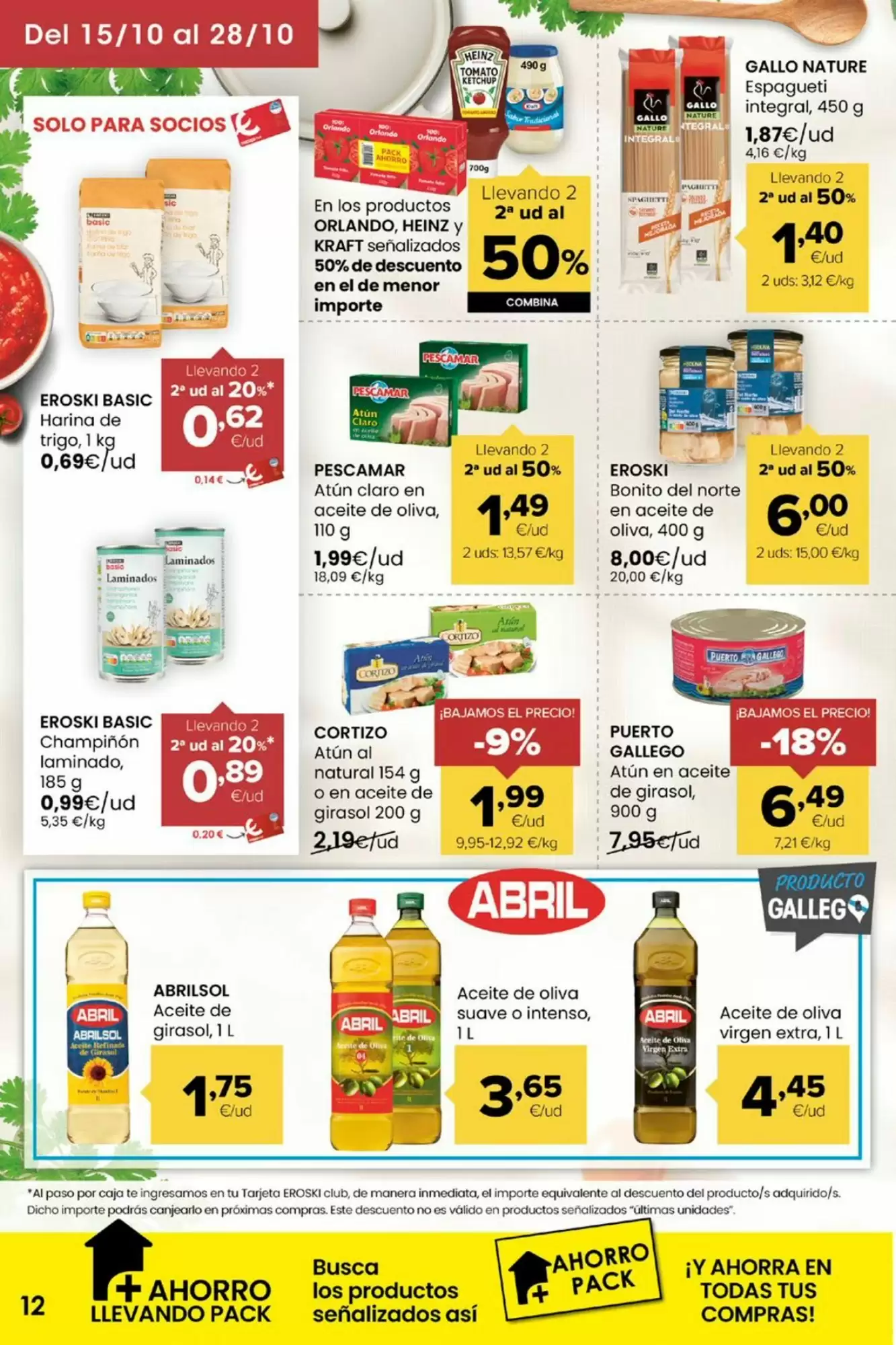 Folleto promocional de Autoservicios Familia válido desde el 15/10/2026 - Página 12.