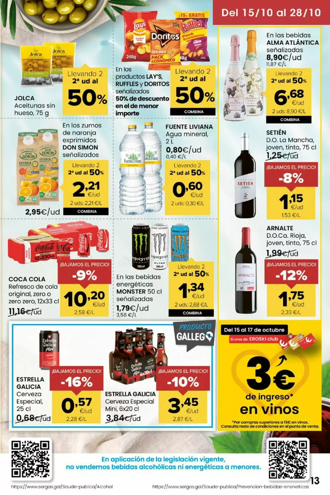 Folleto promocional de Autoservicios Familia válido desde el 15/10/2026 - Página 13.