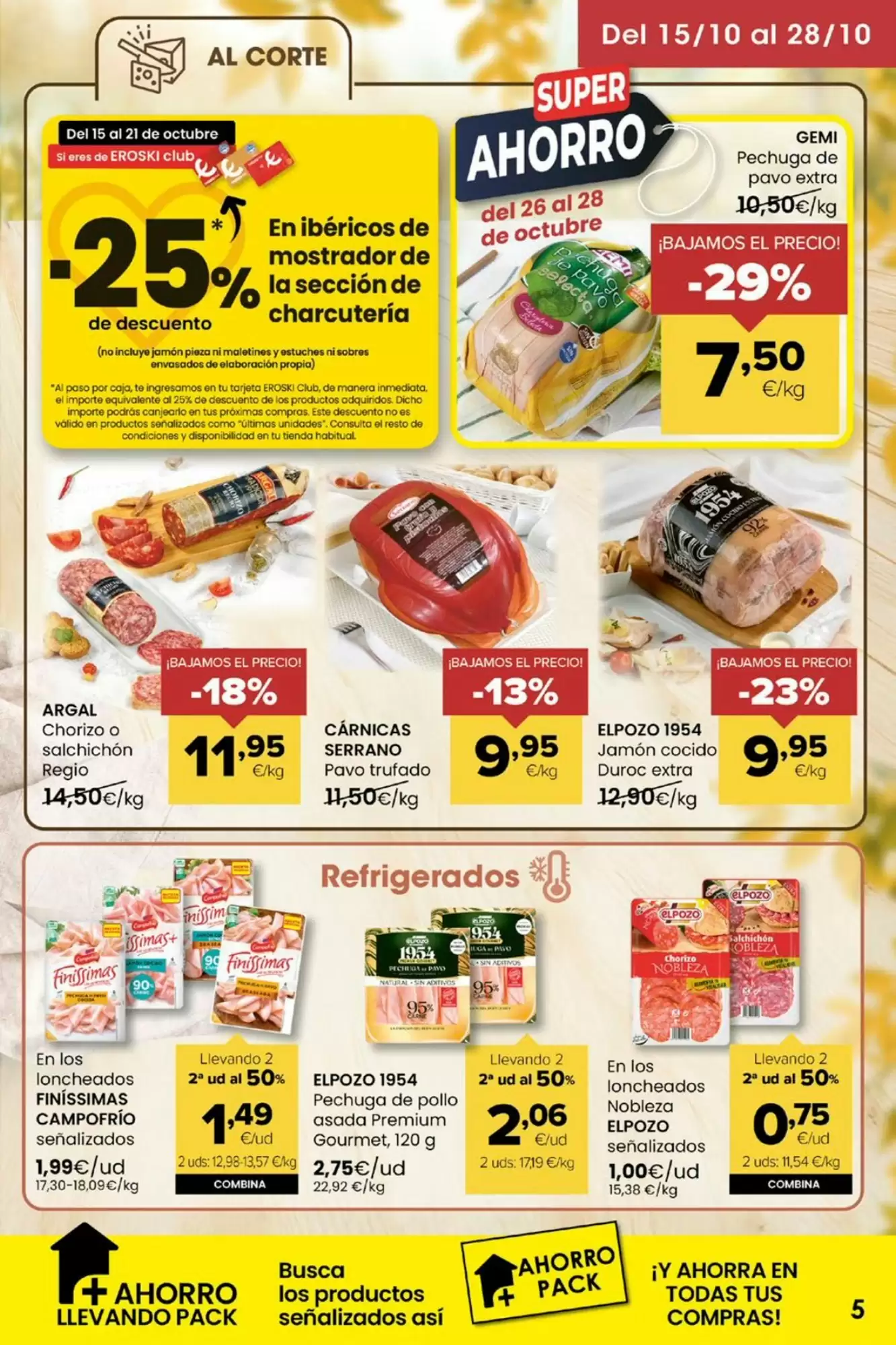 Folleto promocional de Autoservicios Familia válido desde el 15/10/2026 - Página 5.