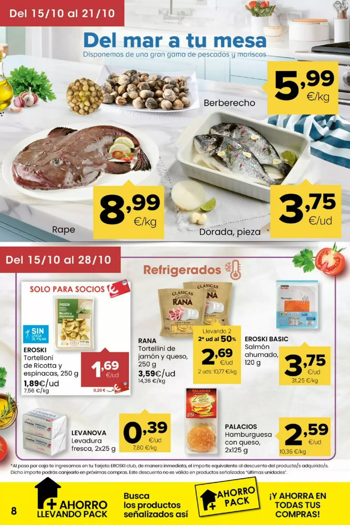 Folleto promocional de Autoservicios Familia válido desde el 15/10/2026 - Página 8.