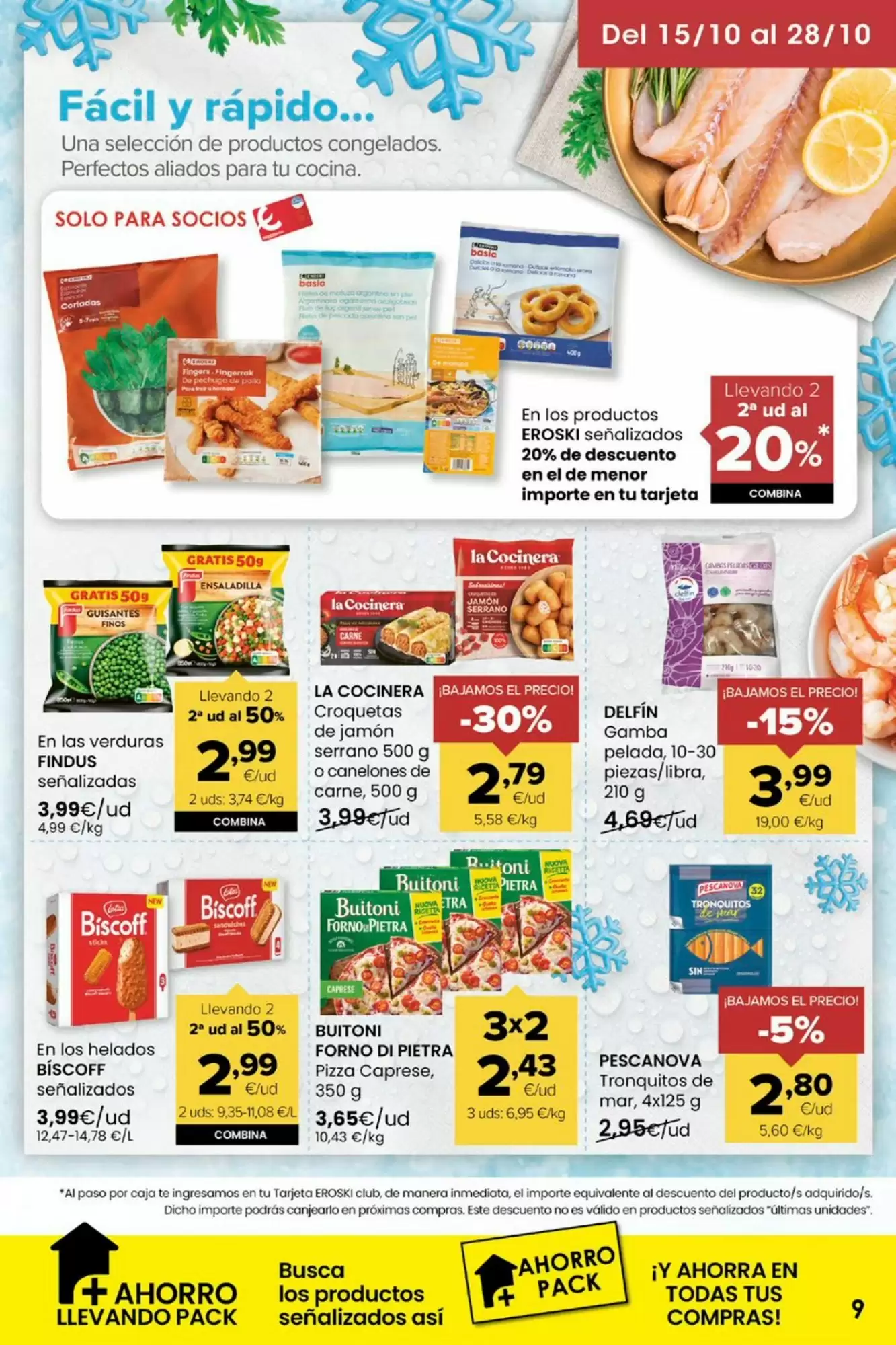 Folleto promocional de Autoservicios Familia válido desde el 15/10/2026 - Página 9.