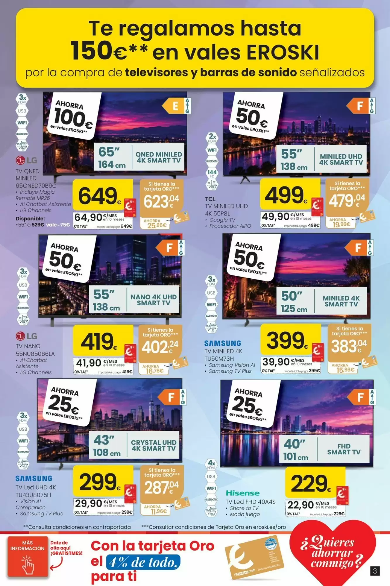 Folleto promocional de Eroski válido desde el 15/10/2026 - Página 3.