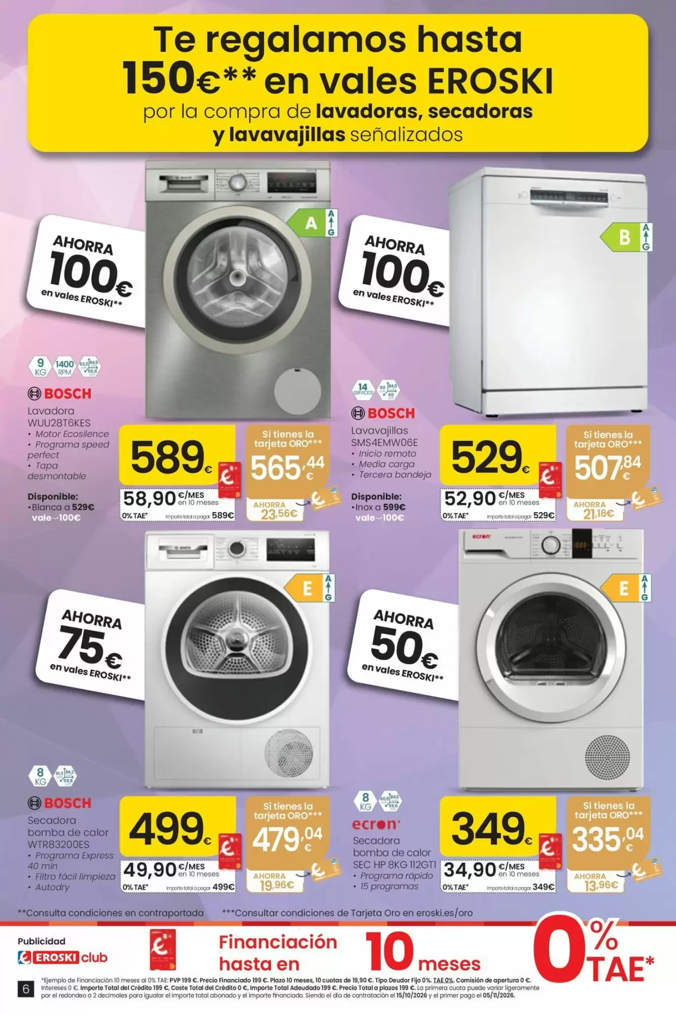 Folleto promocional de Eroski válido desde el 15/10/2026 - Página 6.