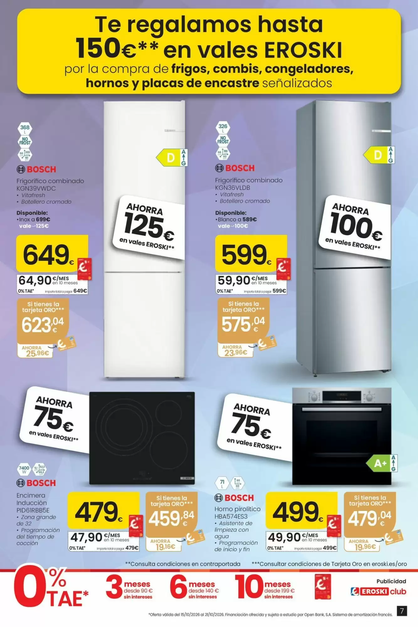 Folleto promocional de Eroski válido desde el 15/10/2026 - Página 7.