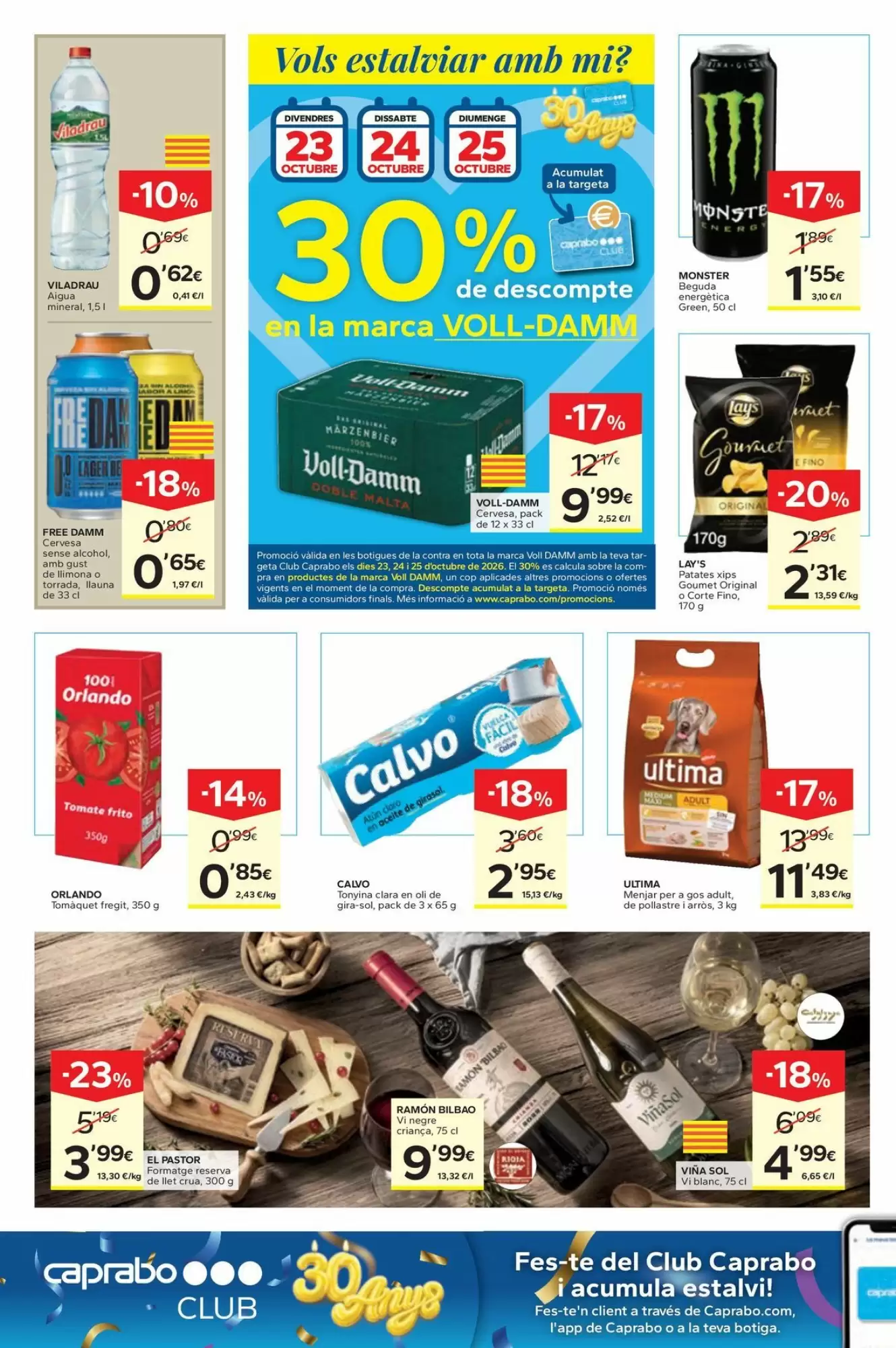 Folleto promocional de Caprabo válido desde el 15/10/2026 - Página 6.
