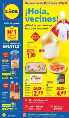 Folleto promocional de Lidl válido desde el 15/10/2026