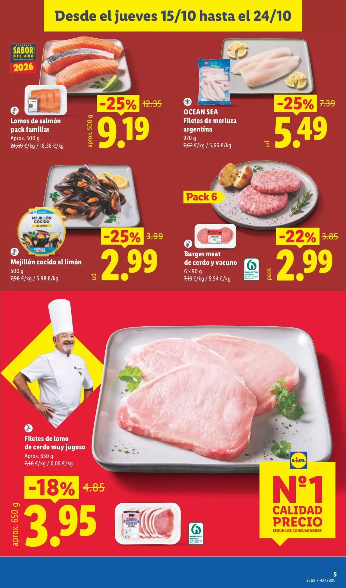 Folleto promocional de Lidl válido desde el 15/10/2026 - Página 5.
