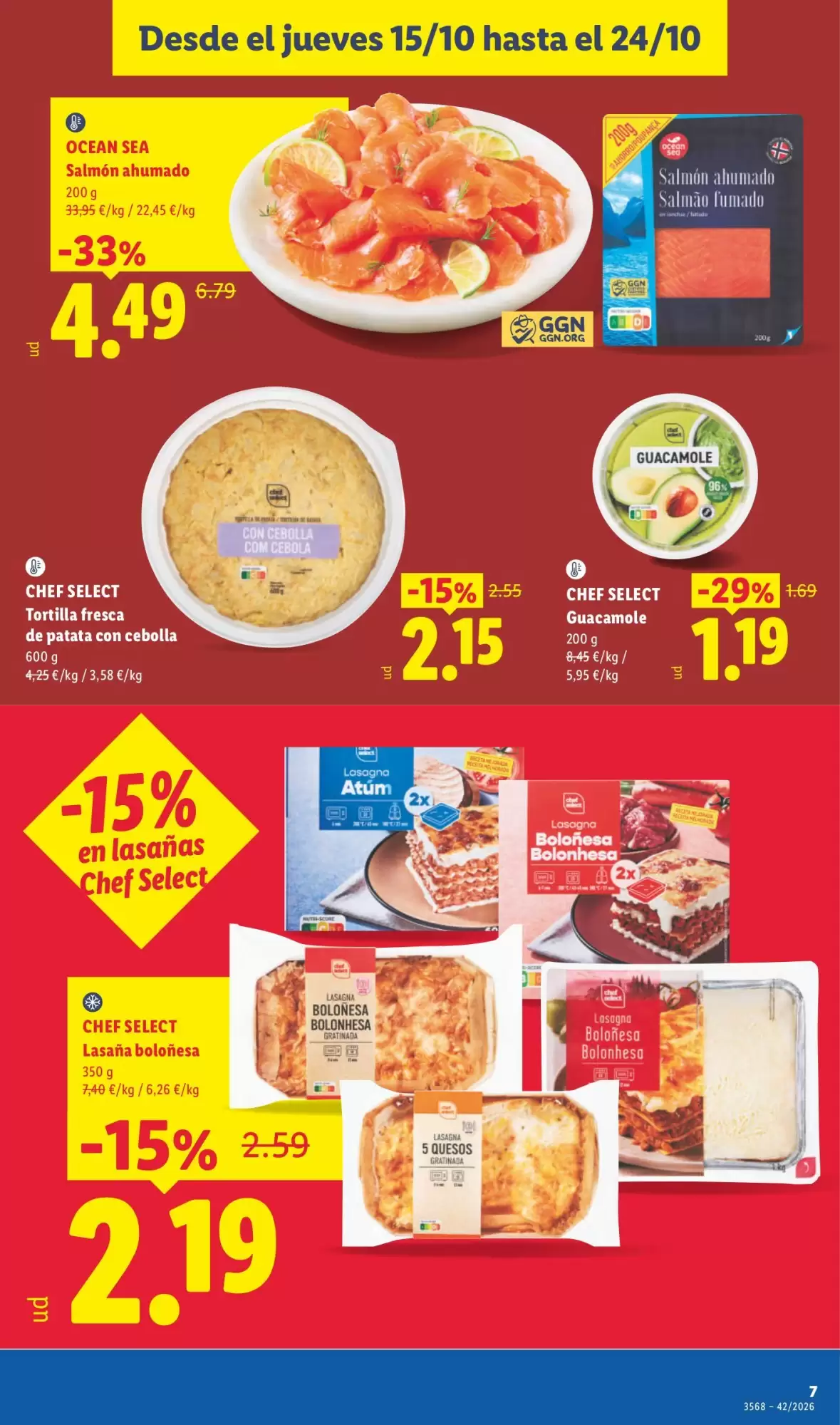 Folleto promocional de Lidl válido desde el 15/10/2026 - Página 7.