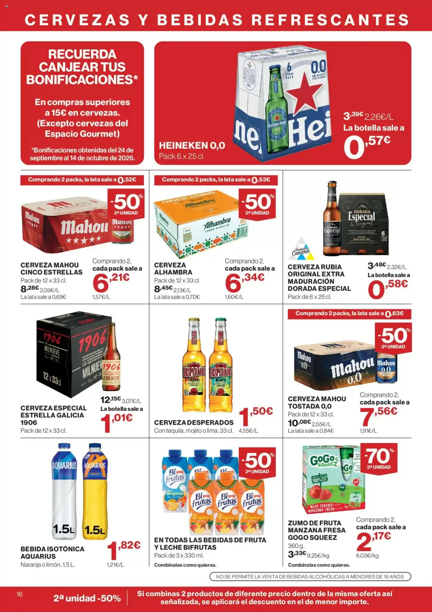 Folleto promocional de Supercor válido desde el 15/10/2026 - Página 16.