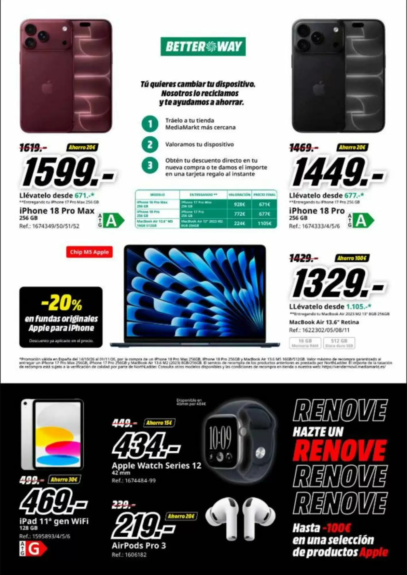 Folleto promocional de MediaMarkt válido desde el 15/10/2026 - Página 32.