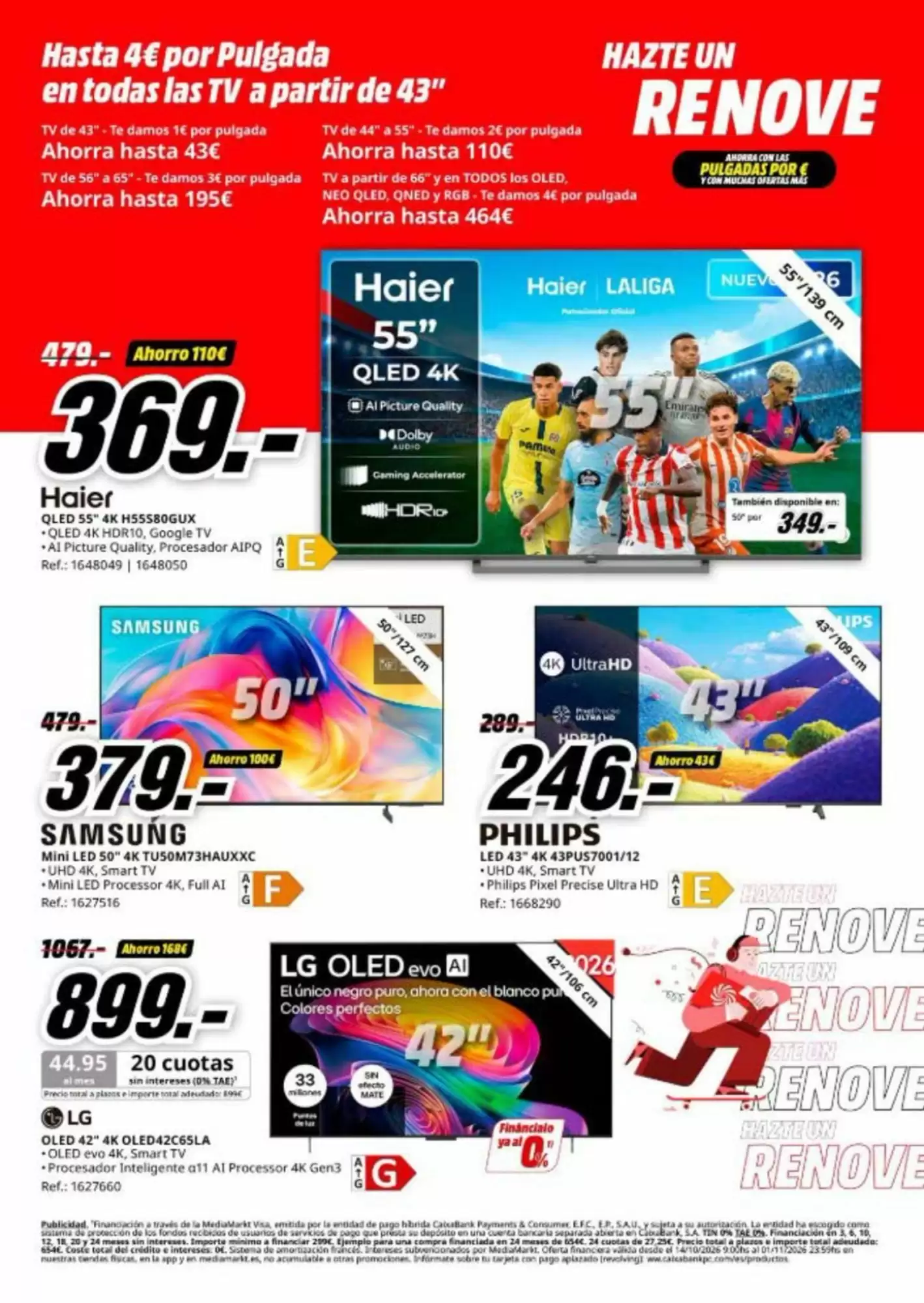 Folleto promocional de MediaMarkt válido desde el 15/10/2026 - Página 6.