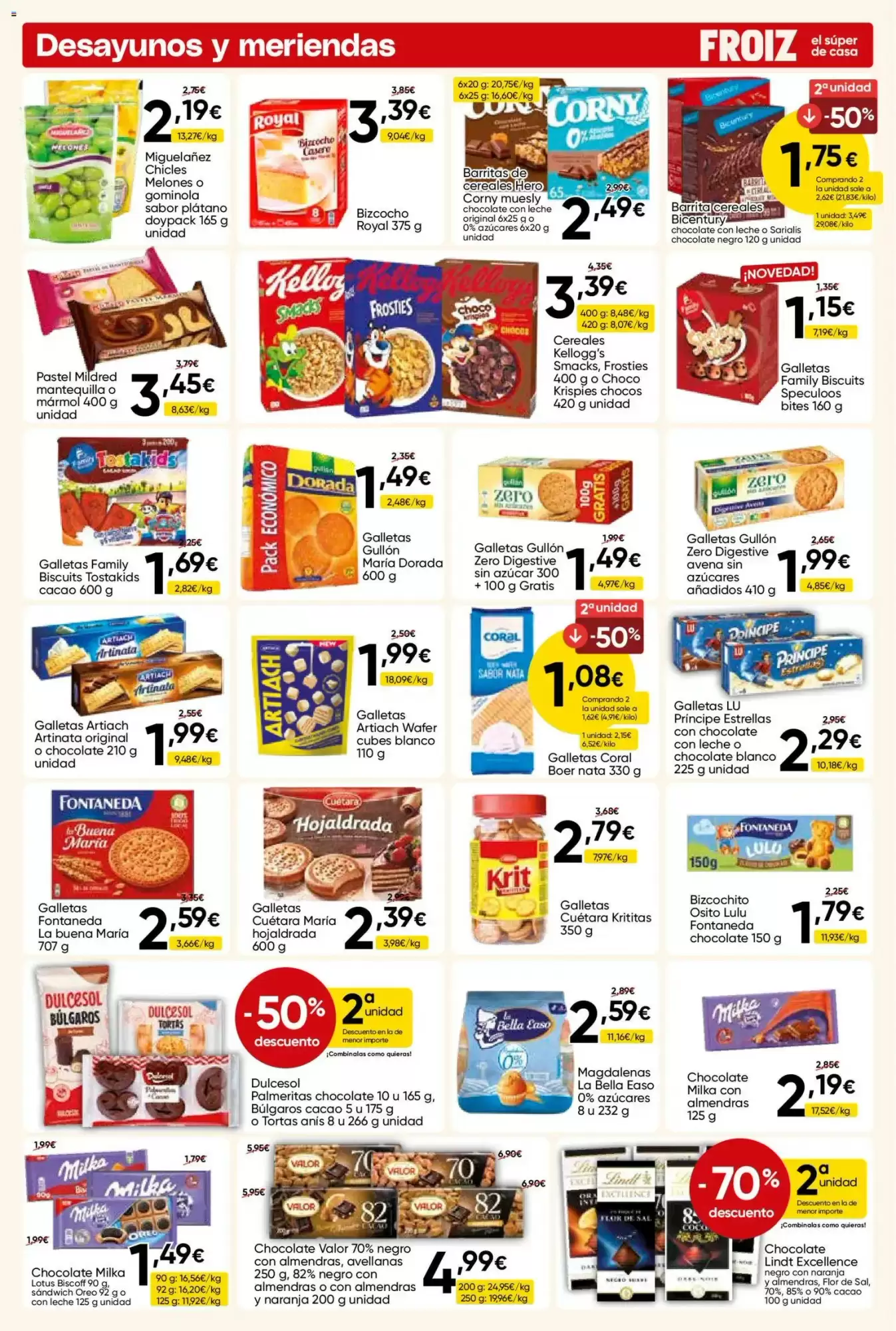 Folleto promocional de FROIZ válido desde el 15/10/2026 - Página 12.