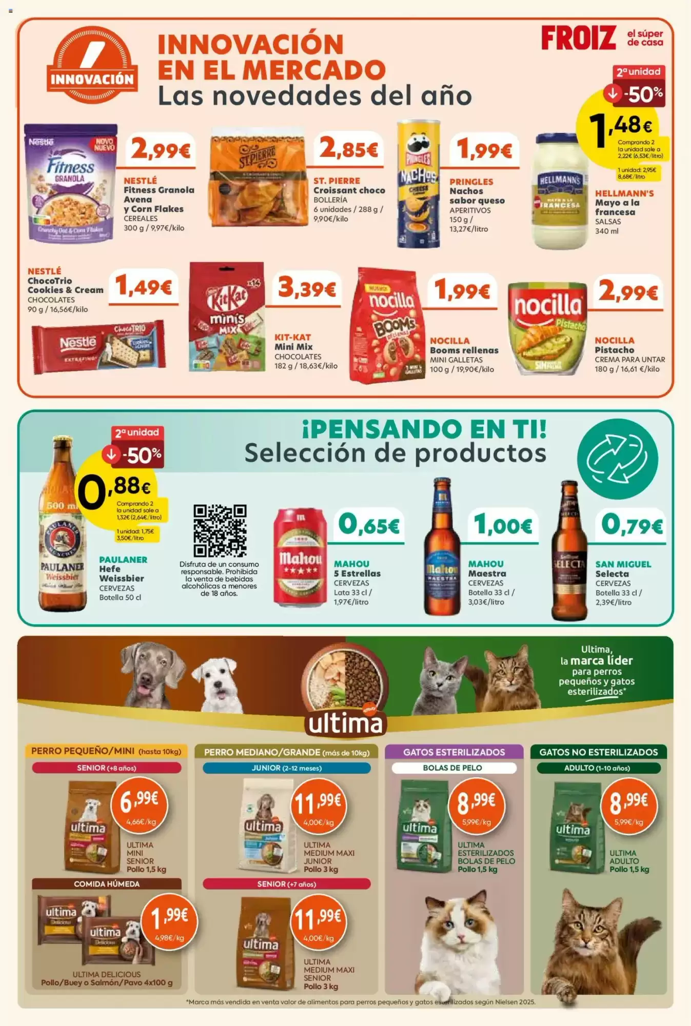 Folleto promocional de FROIZ válido desde el 15/10/2026 - Página 14.
