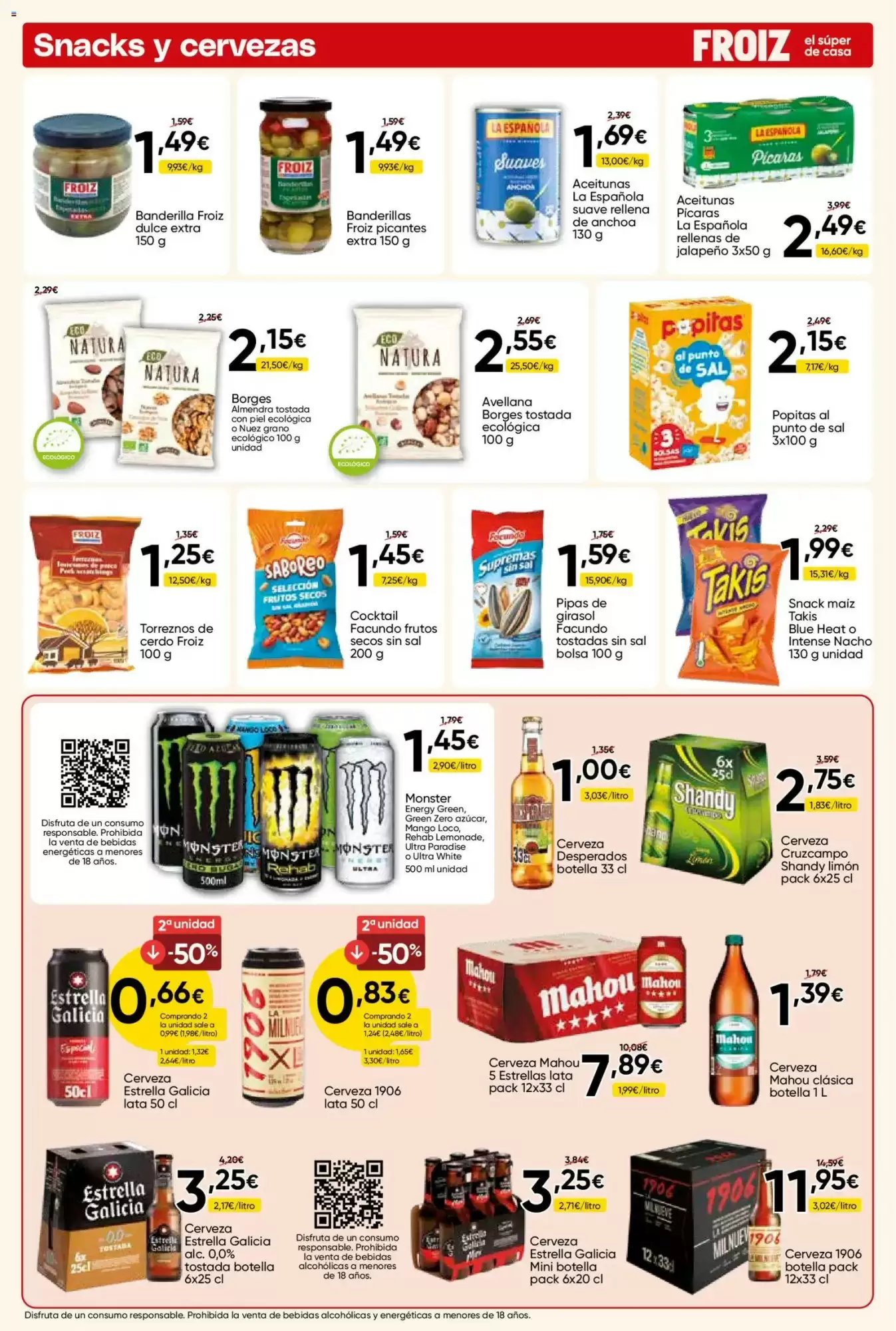 Folleto promocional de FROIZ válido desde el 15/10/2026 - Página 16.