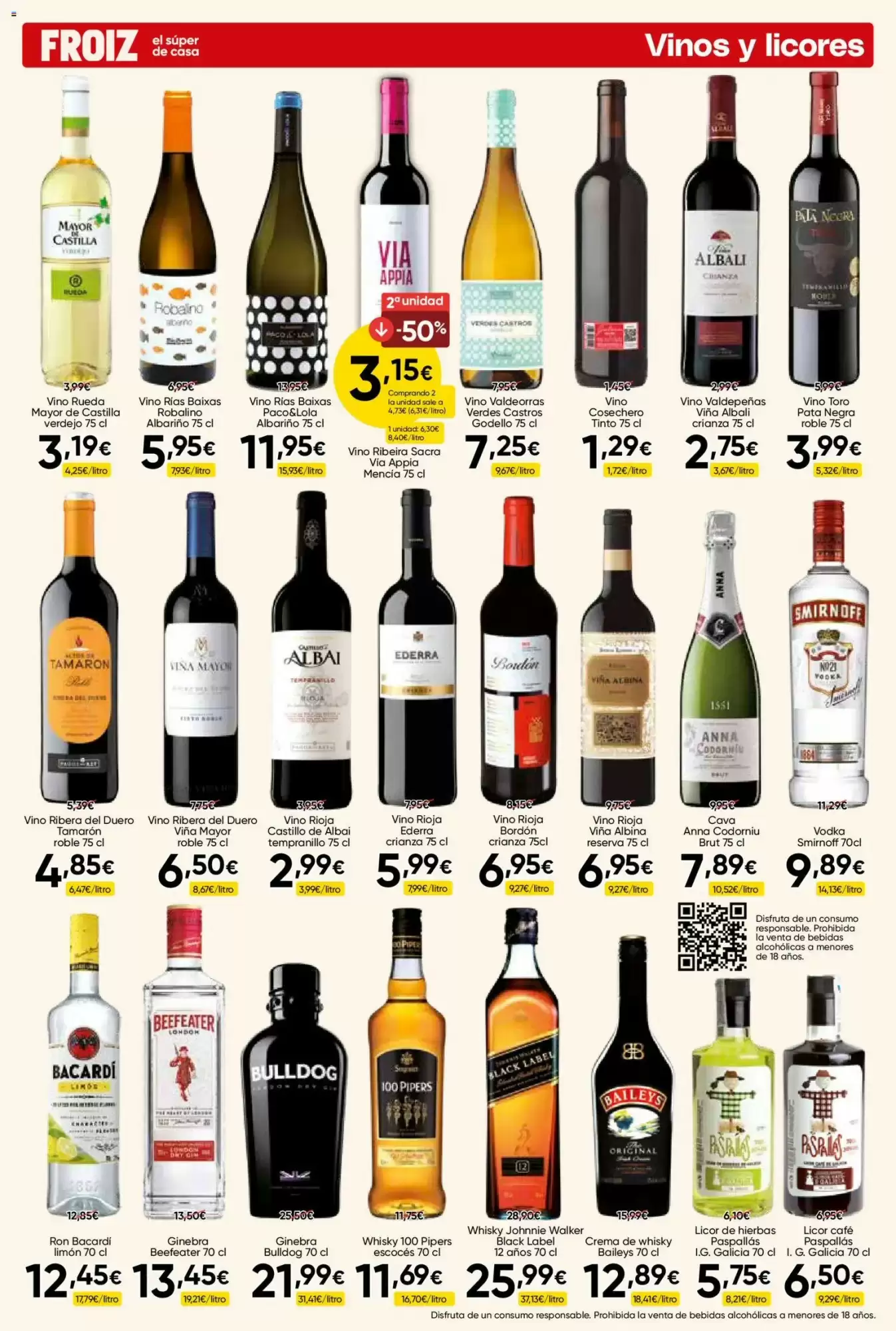 Folleto promocional de FROIZ válido desde el 15/10/2026 - Página 17.