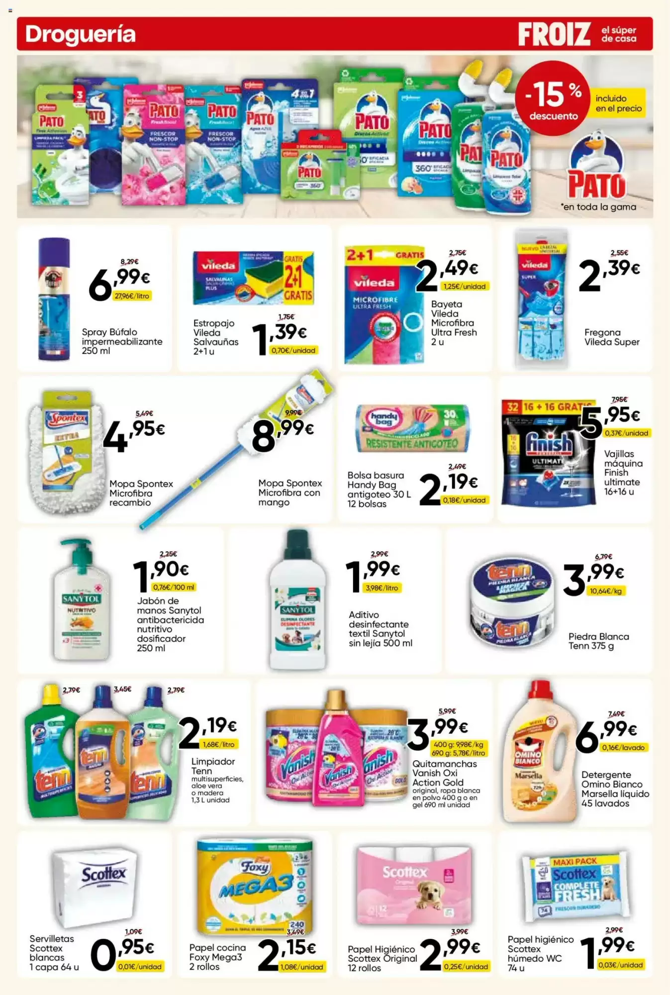 Folleto promocional de FROIZ válido desde el 15/10/2026 - Página 18.