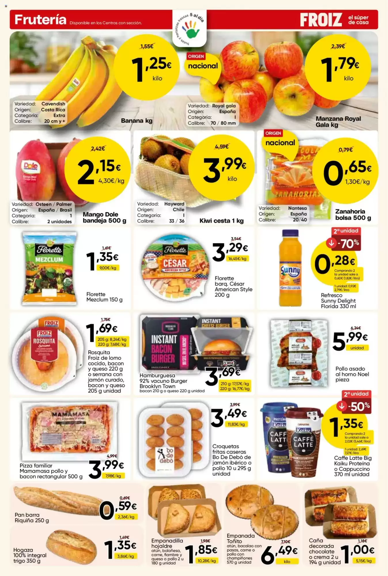 Folleto promocional de FROIZ válido desde el 15/10/2026 - Página 2.
