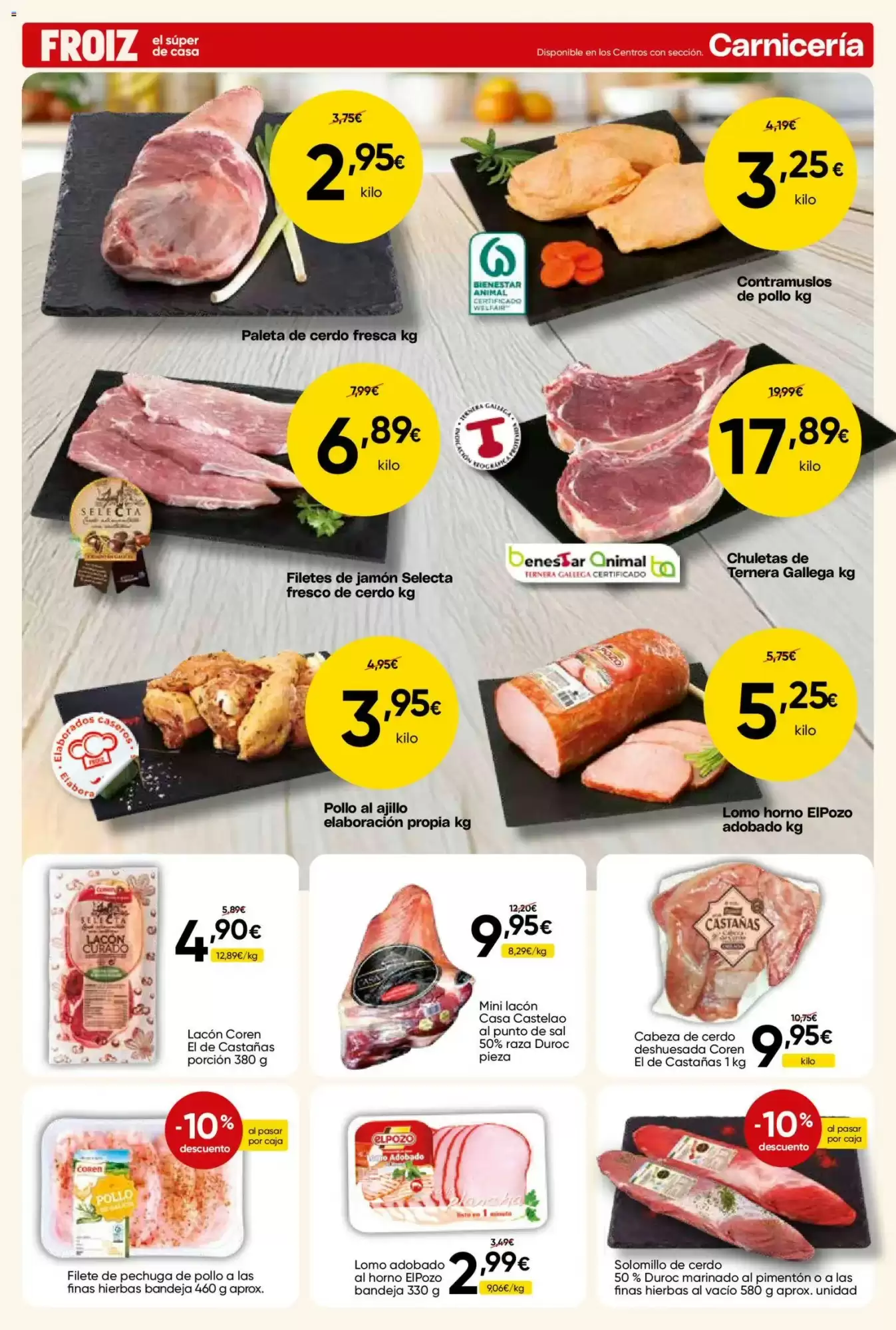 Folleto promocional de FROIZ válido desde el 15/10/2026 - Página 3.