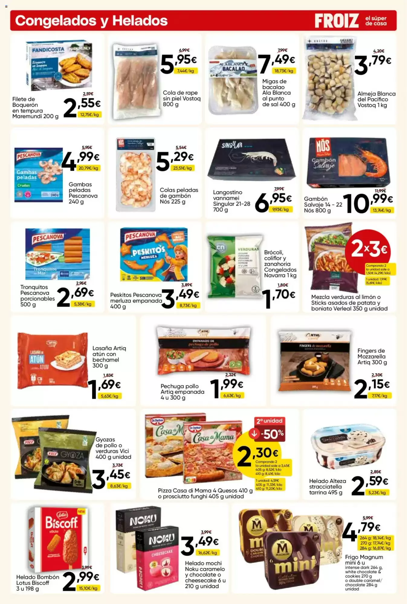 Folleto promocional de FROIZ válido desde el 15/10/2026 - Página 4.