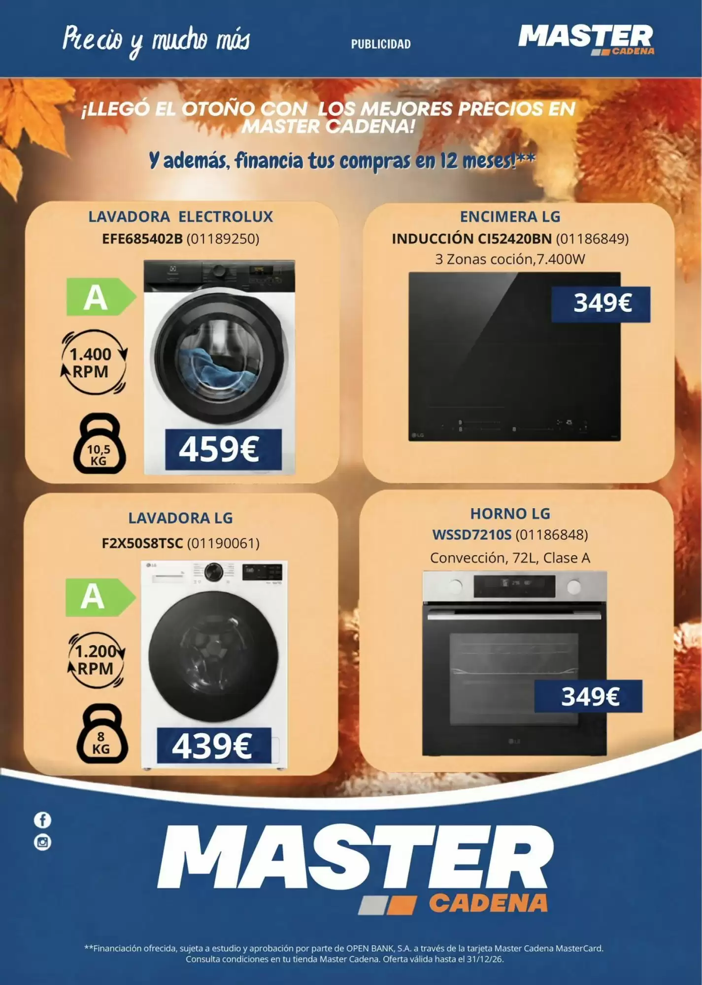 Folleto promocional de MAS válido desde el 15/10/2026 - Página 1.