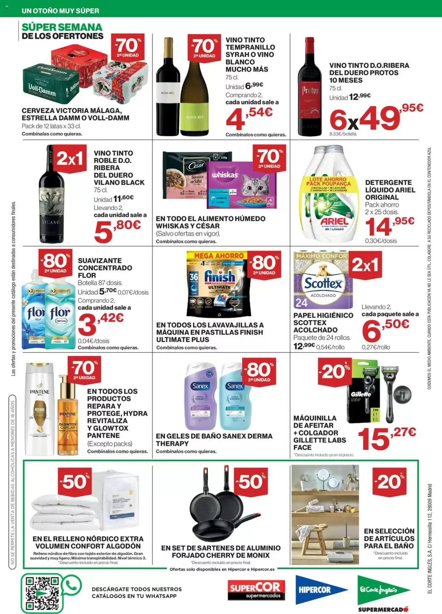 Folleto promocional de Hipercor válido desde el 15/10/2026 - Página 4.