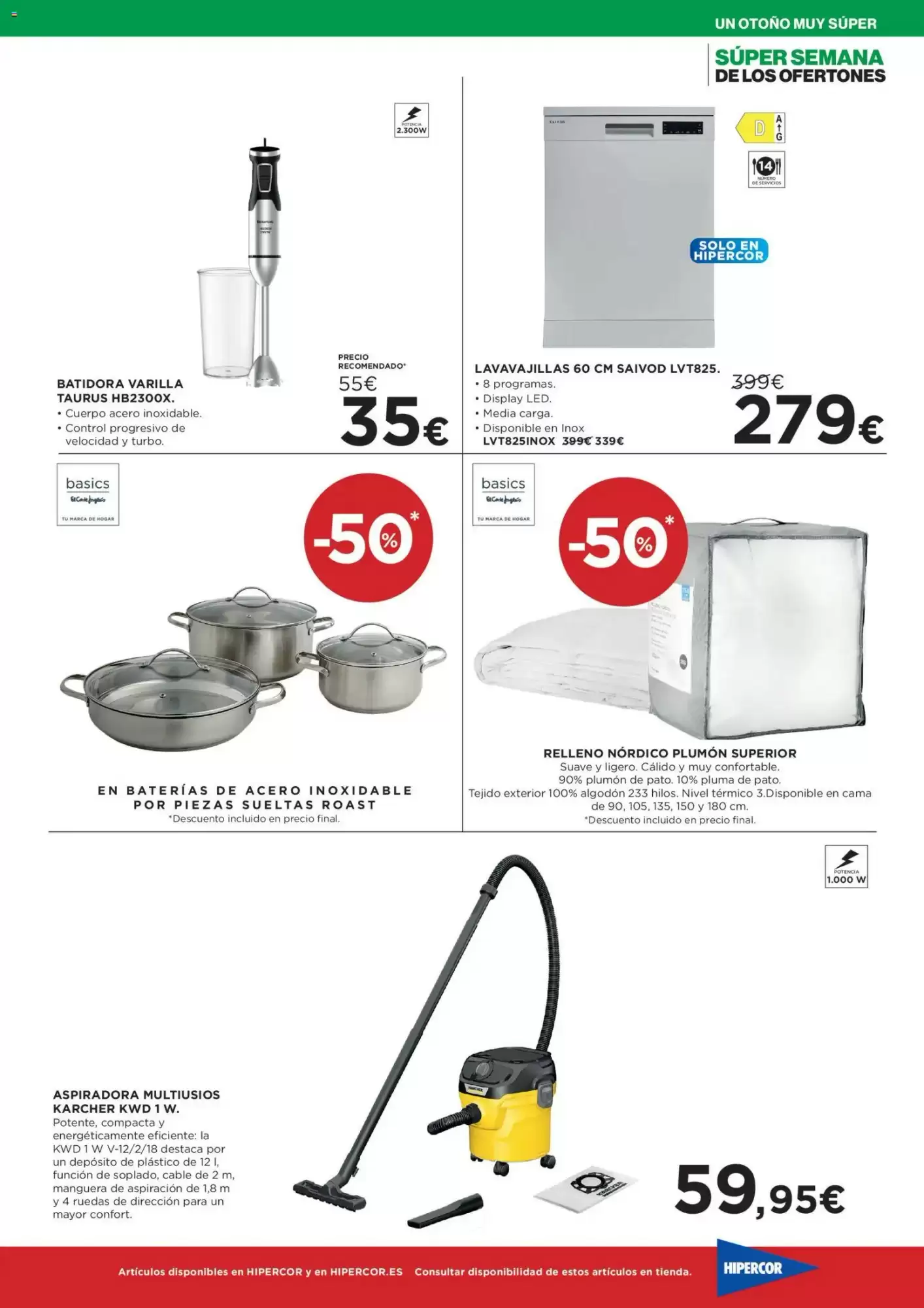 Folleto promocional de Hipercor válido desde el 15/10/2026 - Página 5.