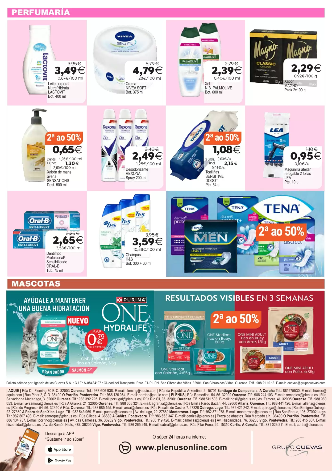 Folleto promocional de Plenus Supermercados válido desde el 15/10/2026 - Página 8.