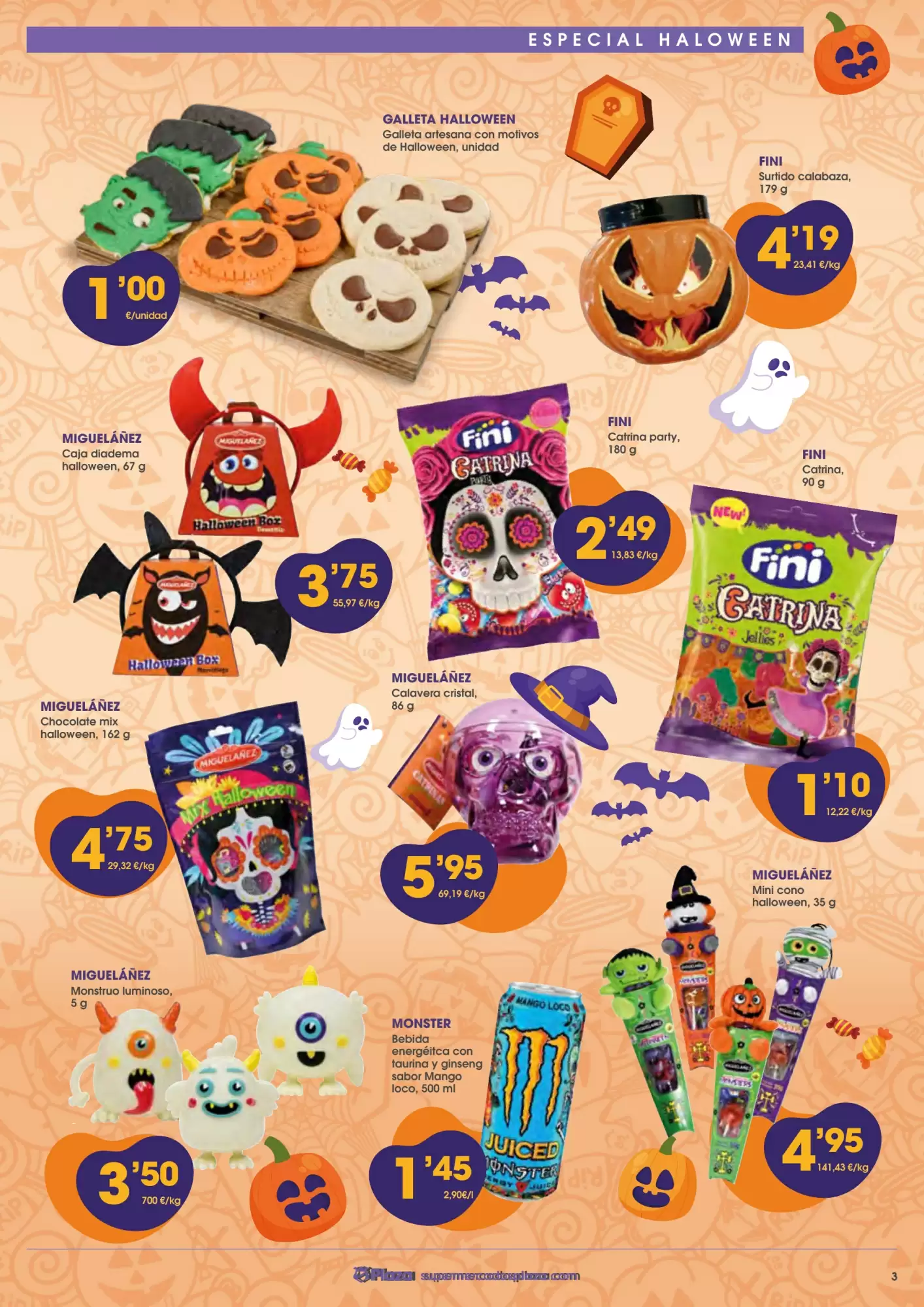 Folleto promocional de Supermercados Plaza válido desde el 15/10/2026 - Página 3.