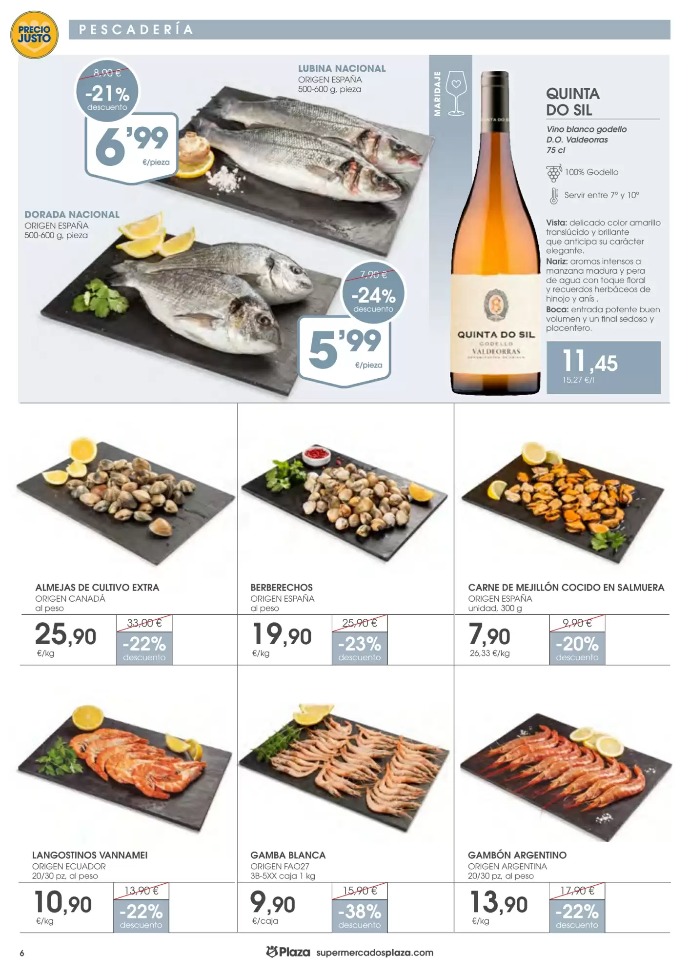 Folleto promocional de Supermercados Plaza válido desde el 15/10/2026 - Página 6.