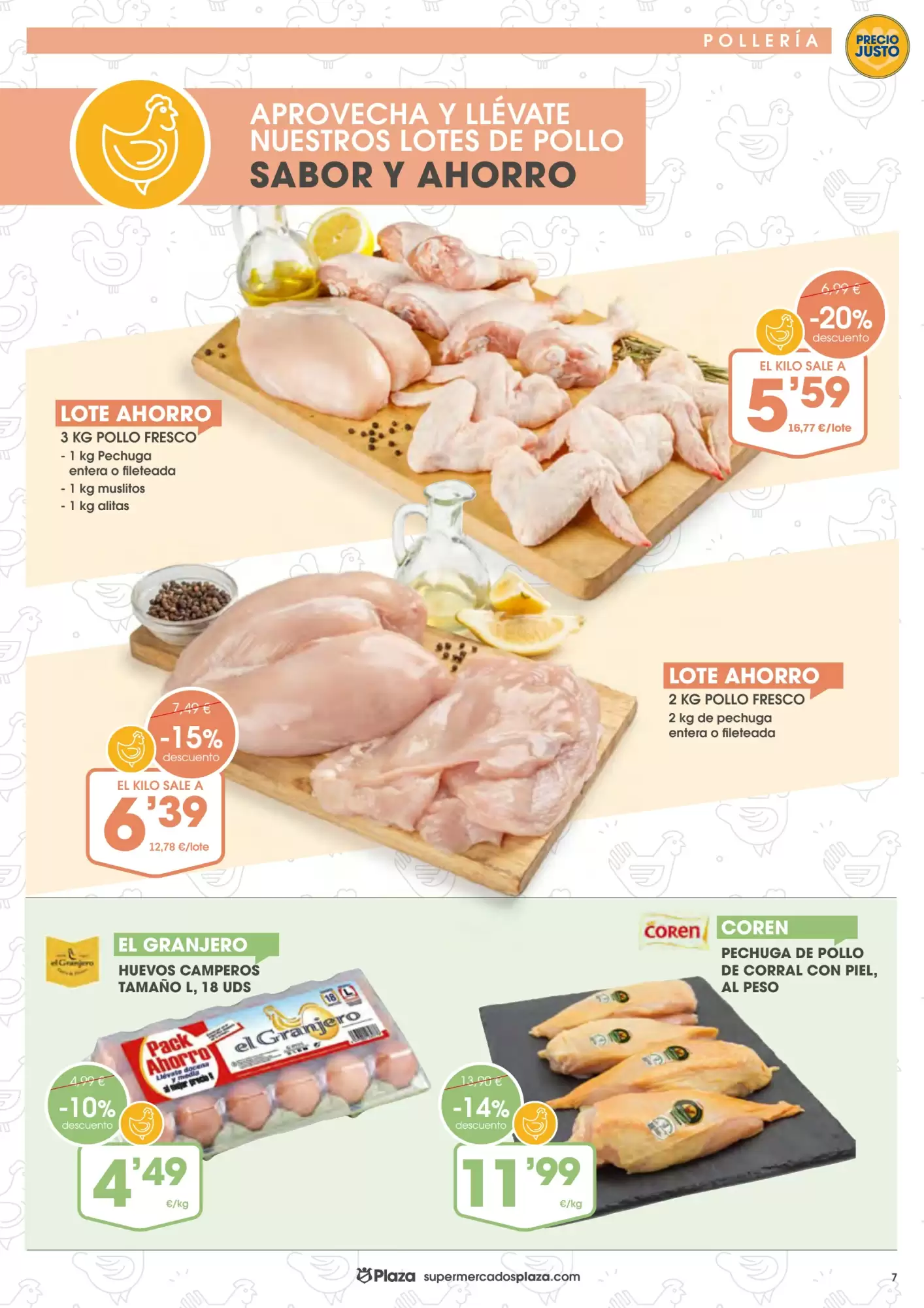 Folleto promocional de Supermercados Plaza válido desde el 15/10/2026 - Página 7.