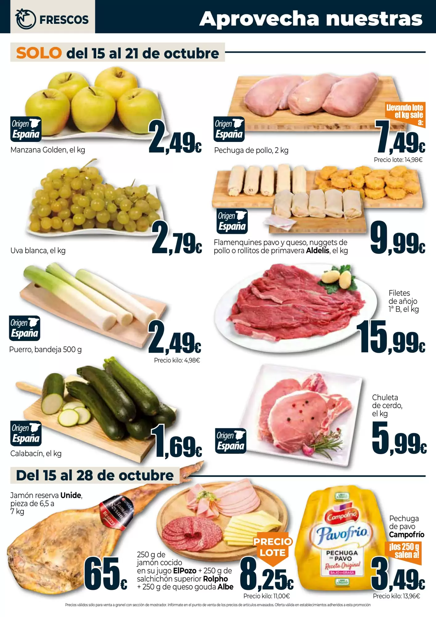 Folleto promocional de Unide Market válido desde el 15/10/2026 - Página 2.