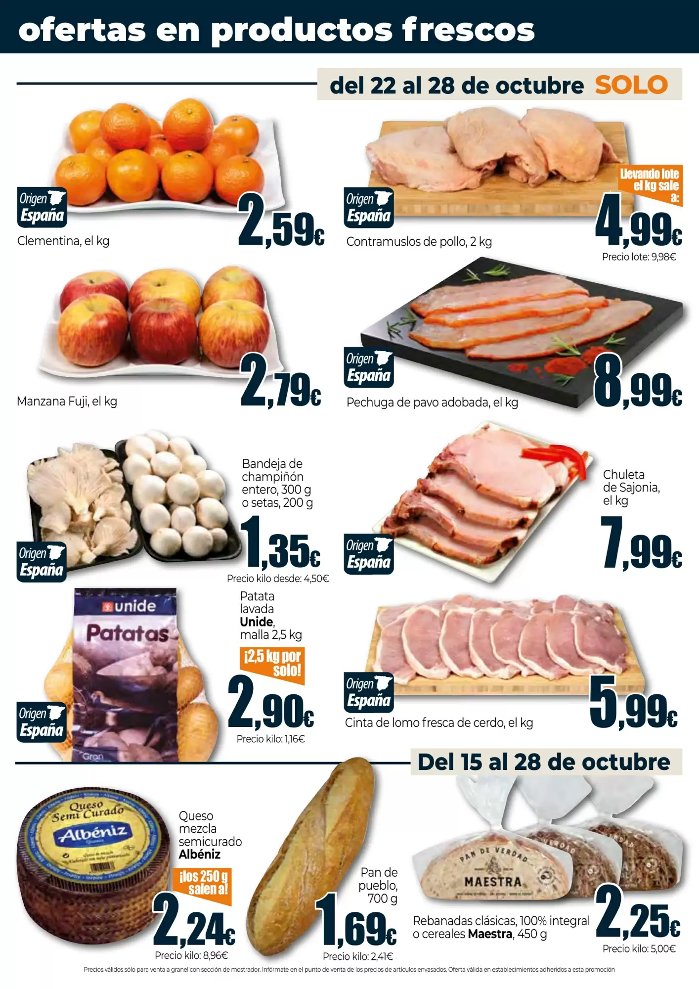 Folleto promocional de Unide Market válido desde el 15/10/2026 - Página 3.