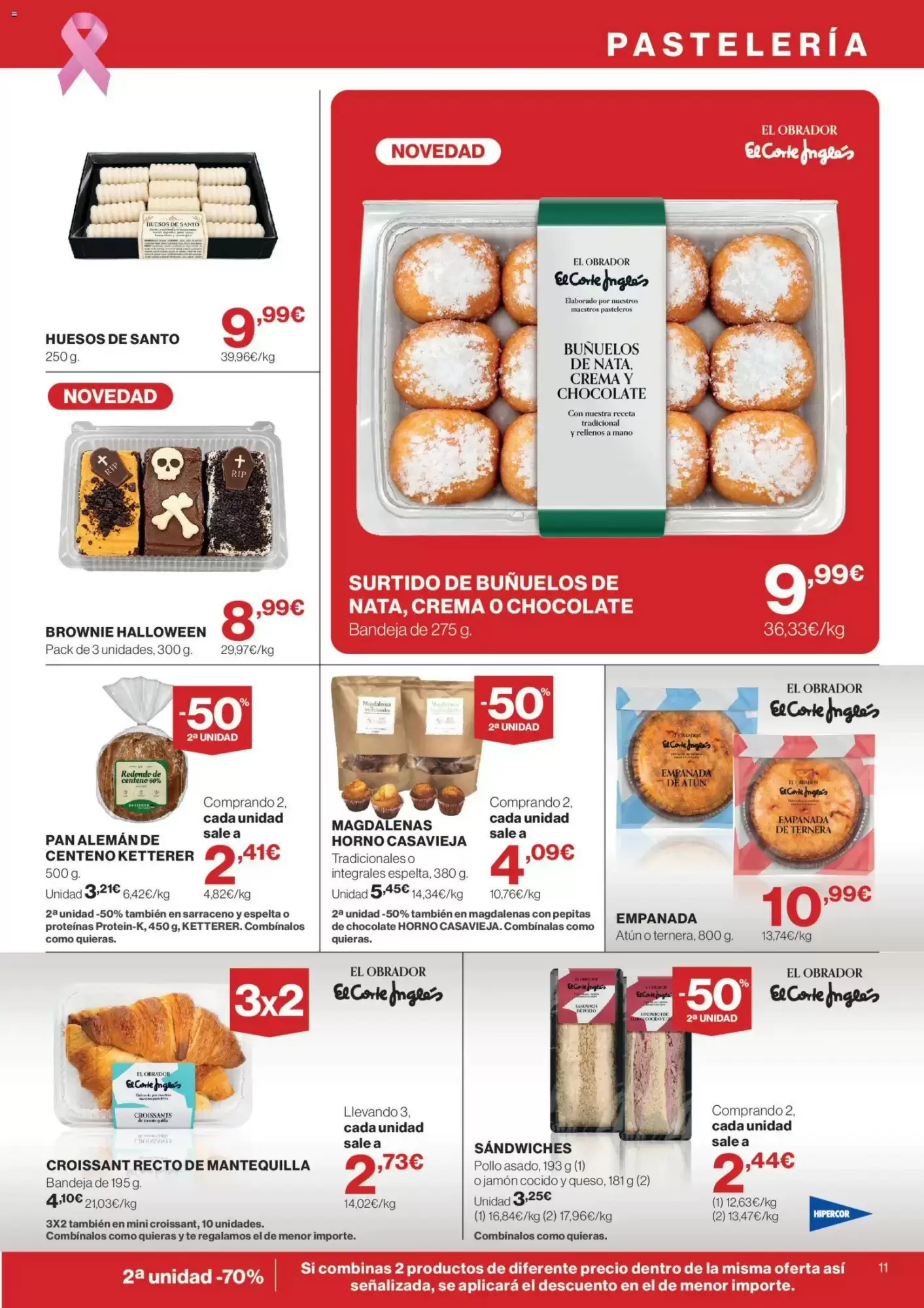 Folleto promocional de Hipercor válido desde el 15/10/2026 - Página 11.