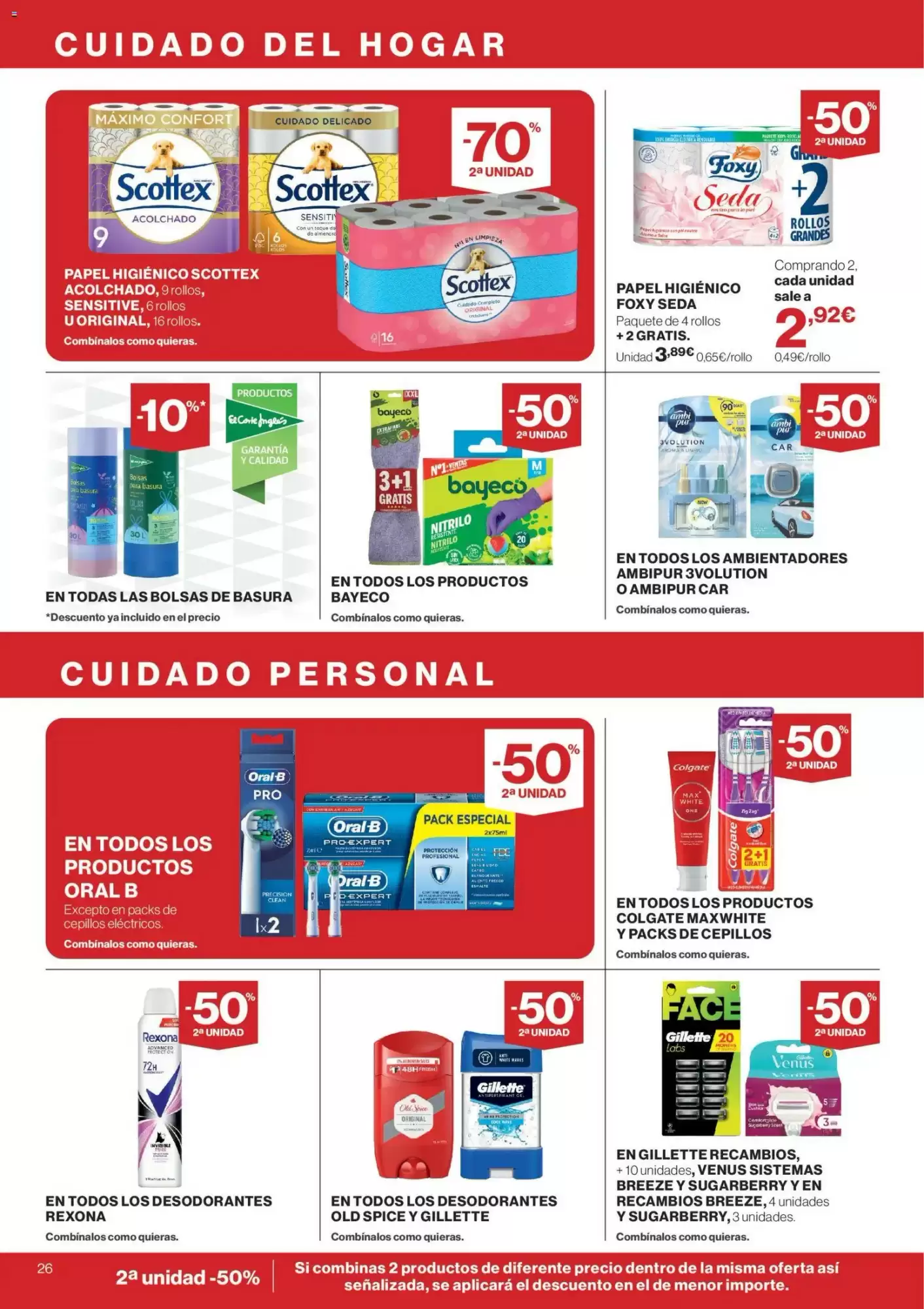 Folleto promocional de Hipercor válido desde el 15/10/2026 - Página 26.