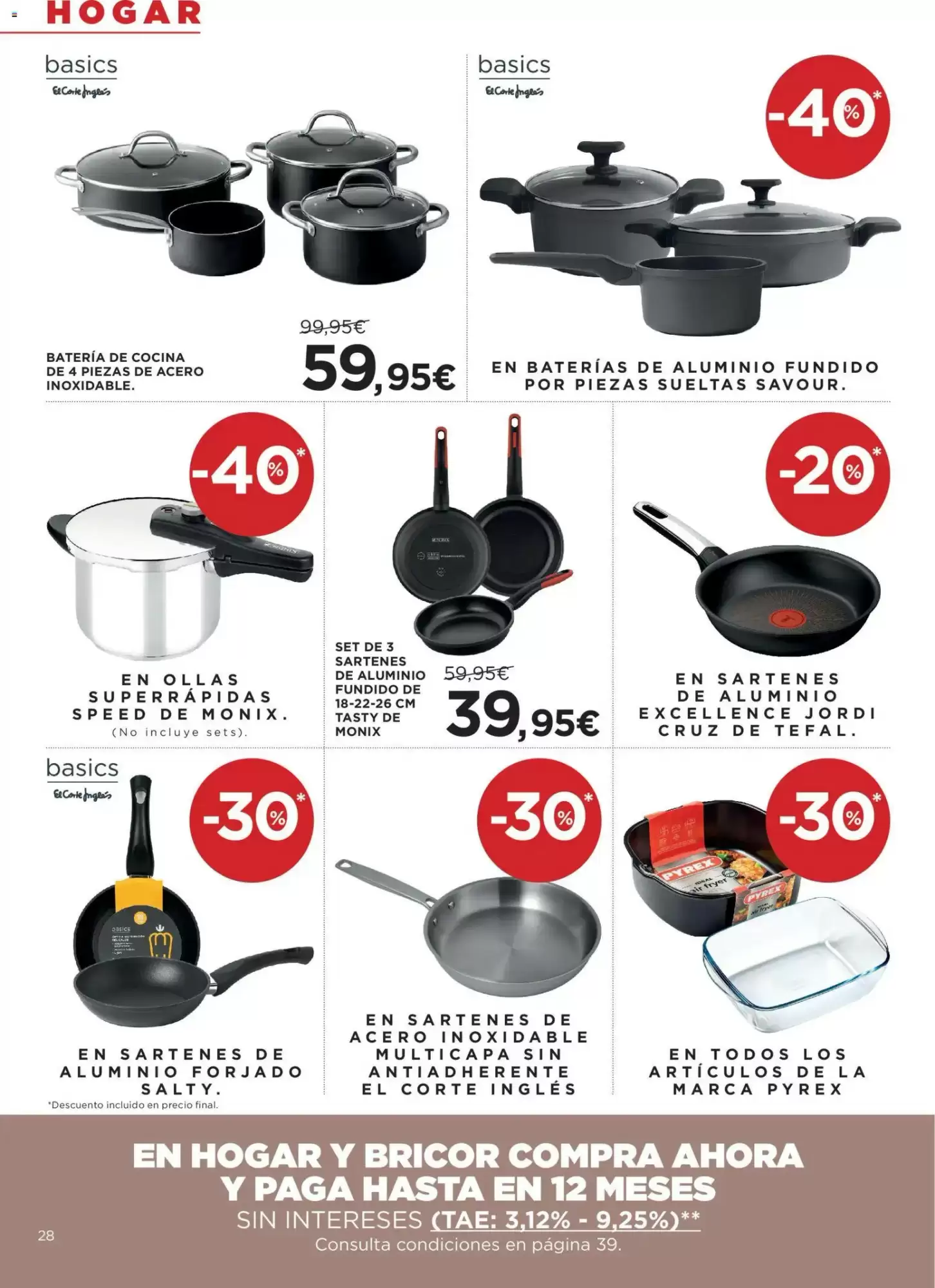 Folleto promocional de Hipercor válido desde el 15/10/2026 - Página 28.