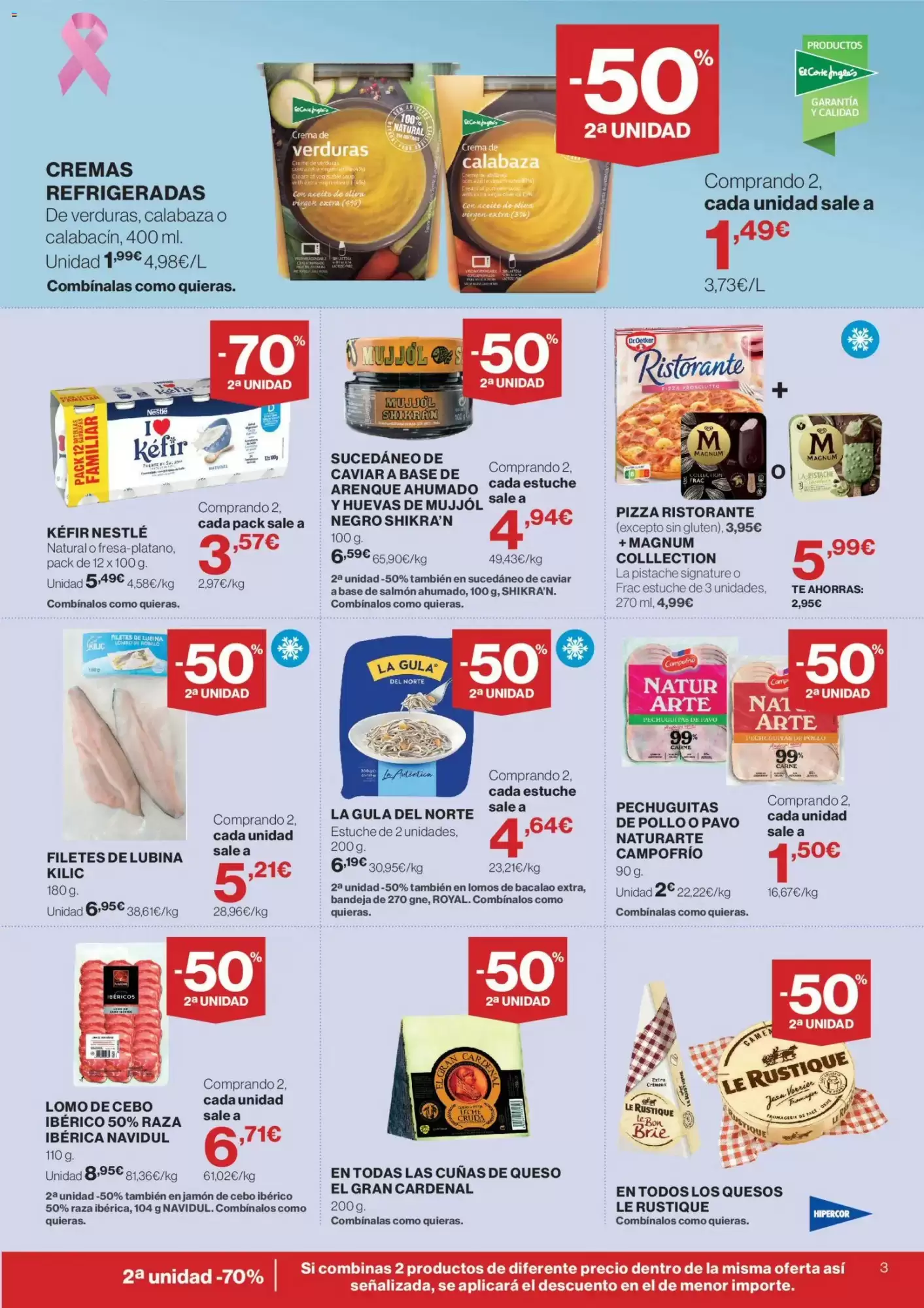 Folleto promocional de Hipercor válido desde el 15/10/2026 - Página 3.