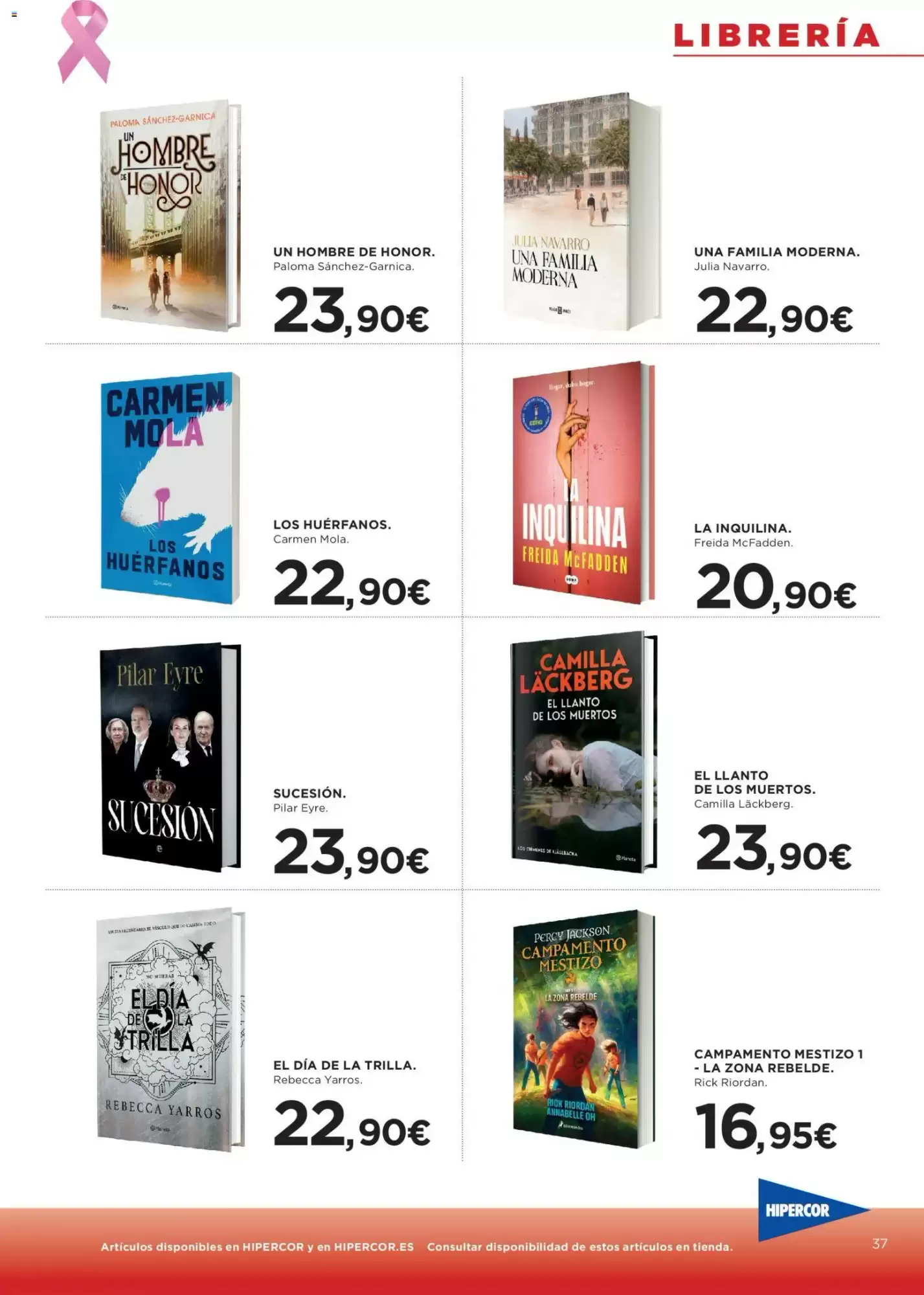 Folleto promocional de Hipercor válido desde el 15/10/2026 - Página 37.