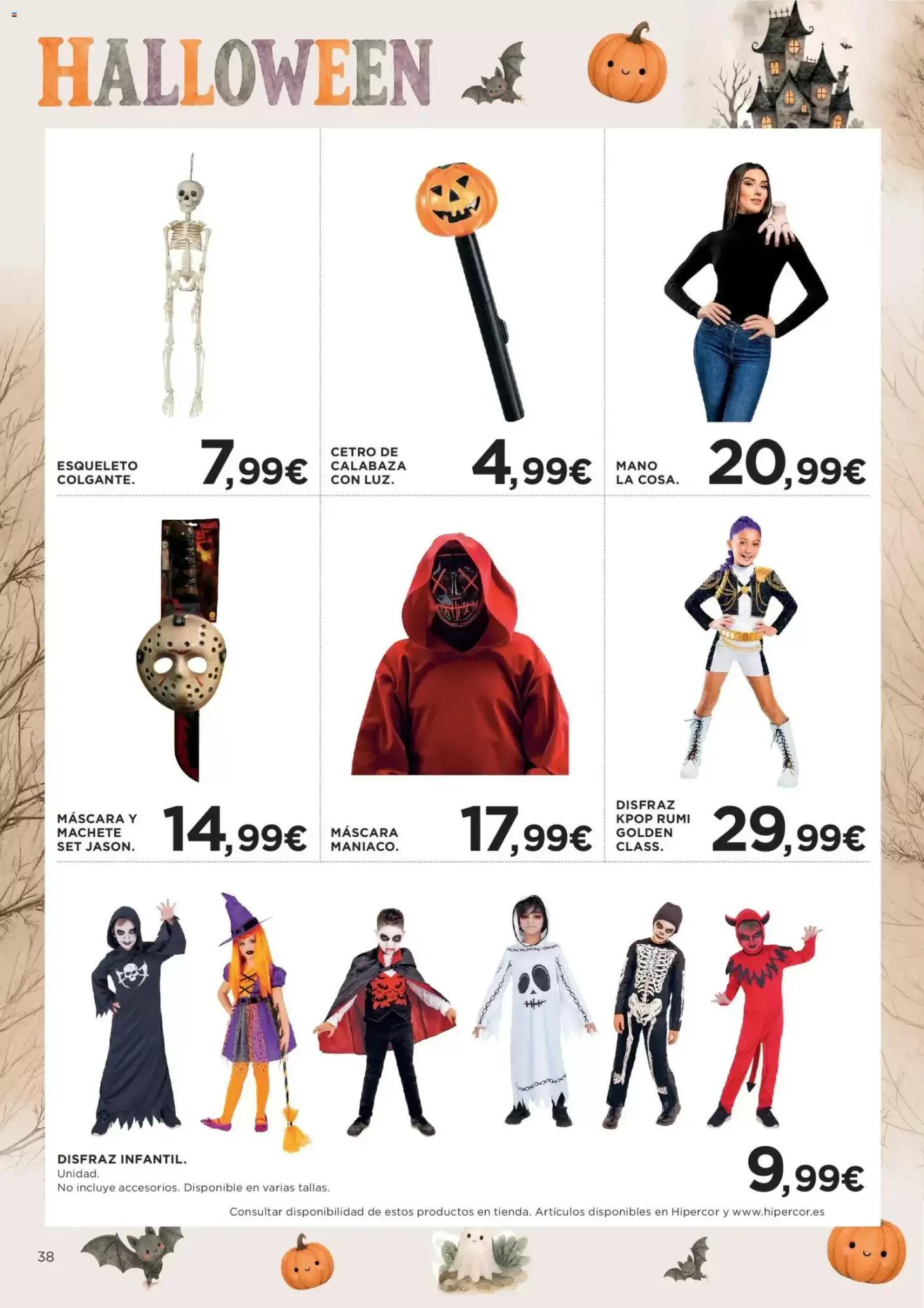 Folleto promocional de Hipercor válido desde el 15/10/2026 - Página 38.