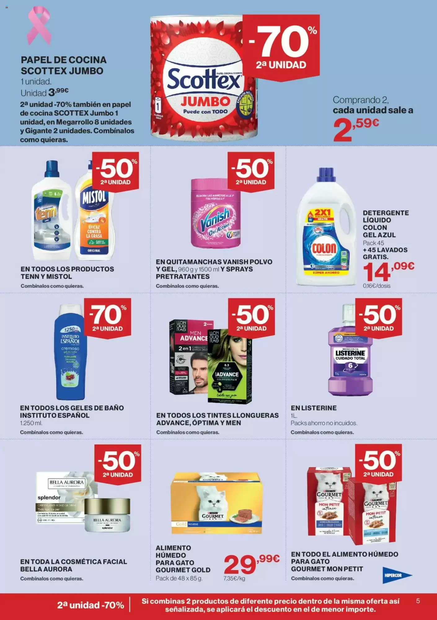 Folleto promocional de Hipercor válido desde el 15/10/2026 - Página 5.