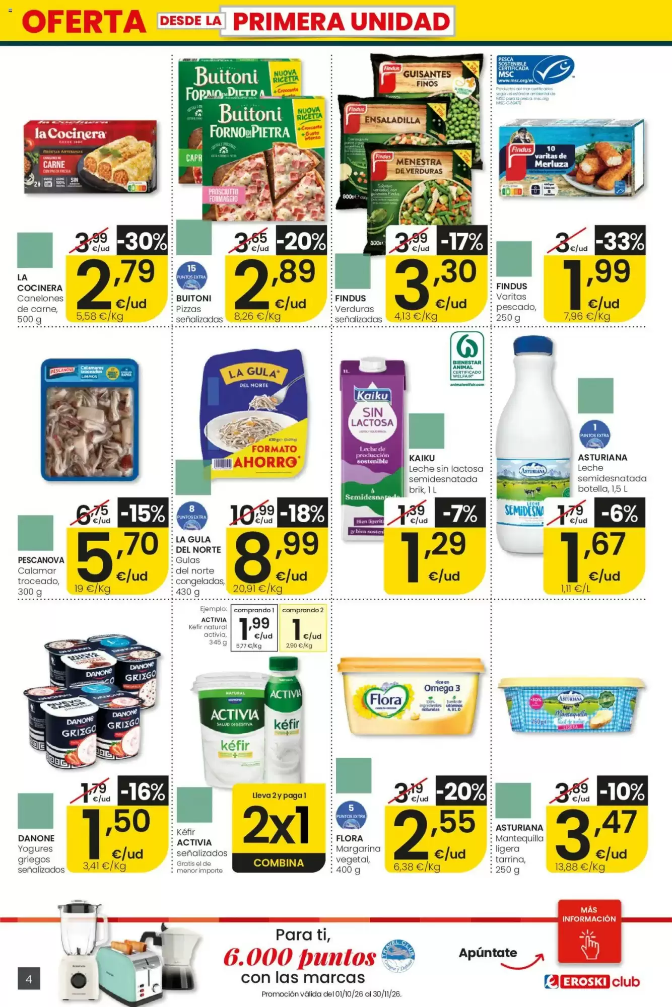 Folleto promocional de Eroski válido desde el 15/10/2026 - Página 4.