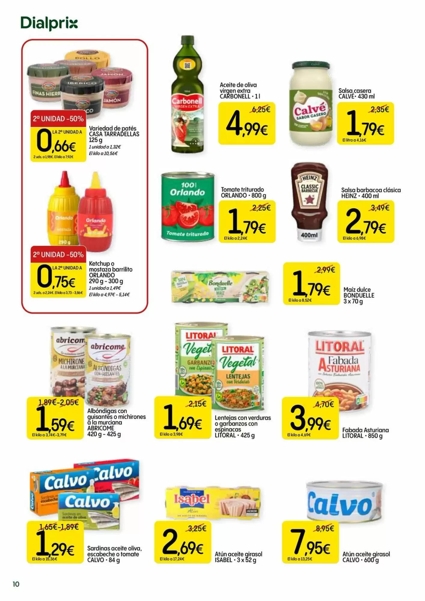 Folleto promocional de Dialprix válido desde el 15/10/2026 - Página 10.