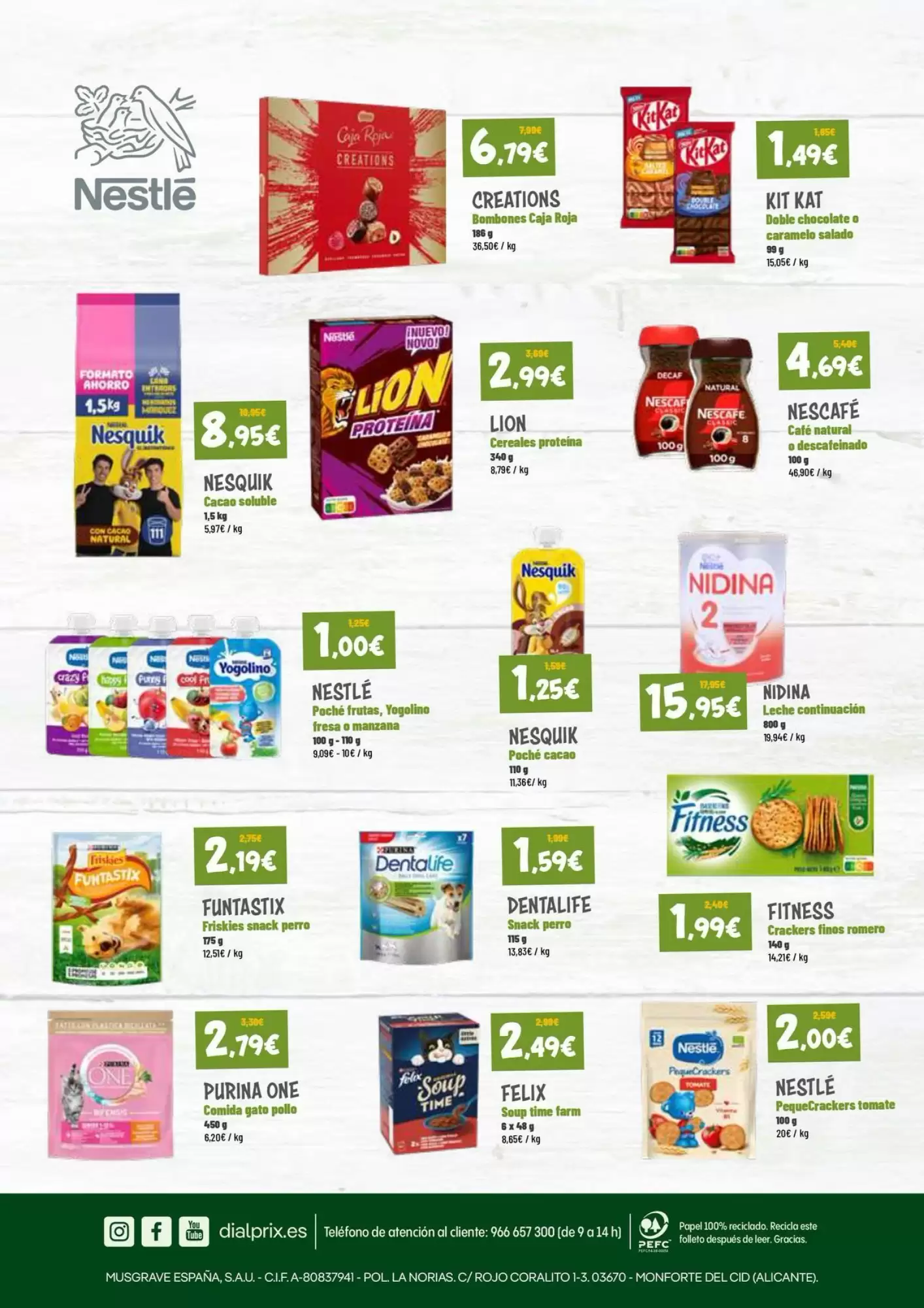 Folleto promocional de Dialprix válido desde el 15/10/2026 - Página 18.